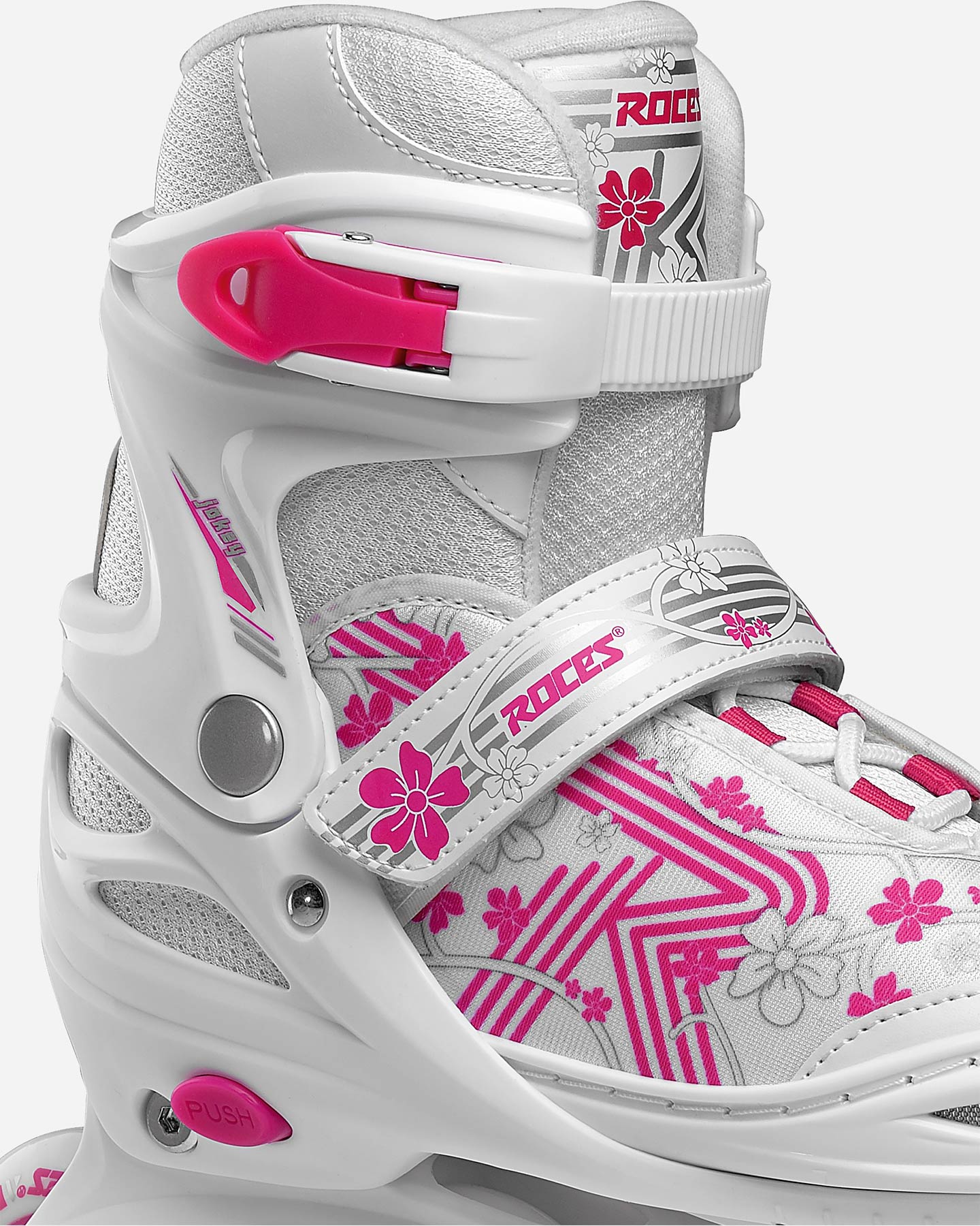 Pattini inline ROCES JOKEY 3.0 JR - Bianco - 1 | Cisalfa Sport