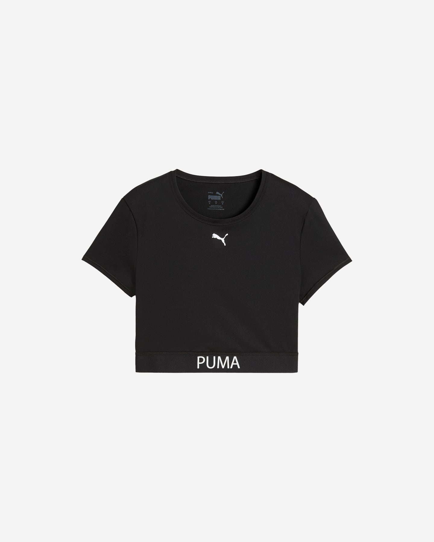 T-shirt training PUMA CROP W - Nero - 0 | Cisalfa Sport