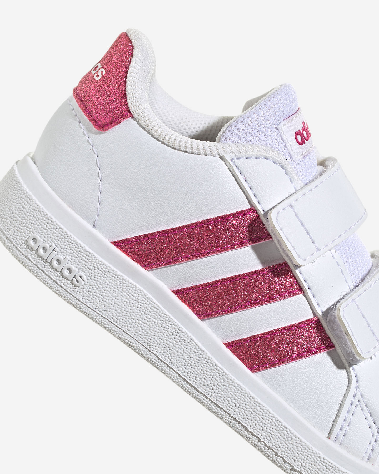 Scarpe sneakers ADIDAS CORE GRAND COURT 2.0 INF JR - Bianco - 4 | Cisalfa Sport
