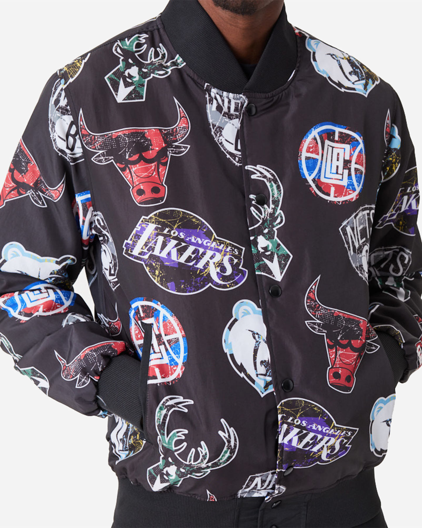 Felpa NEW ERA TEAM MULTILOGO  - 2 | Cisalfa Sport