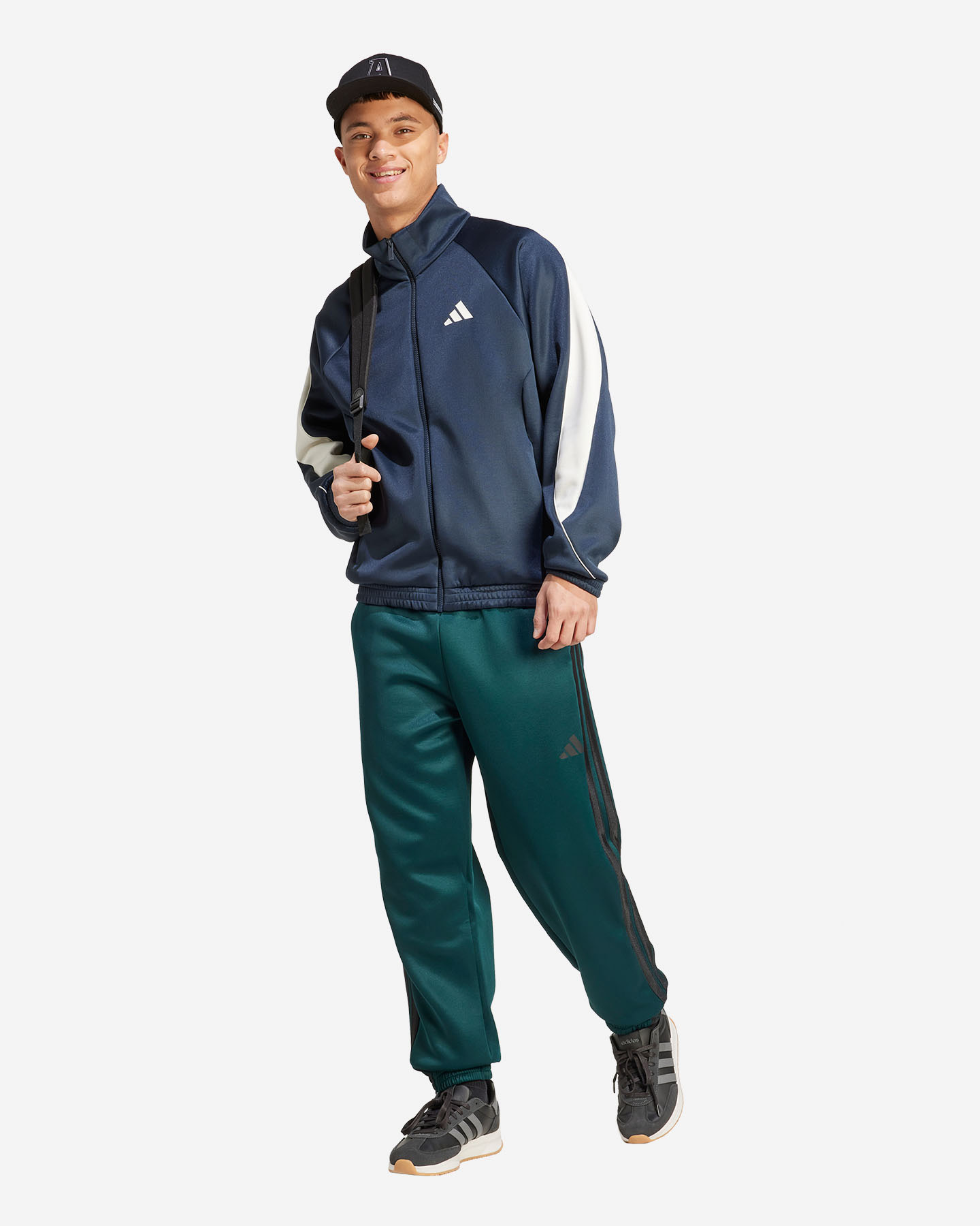 Felpa ADIDAS STADIUM M - Blu Navy - 4 | Cisalfa Sport