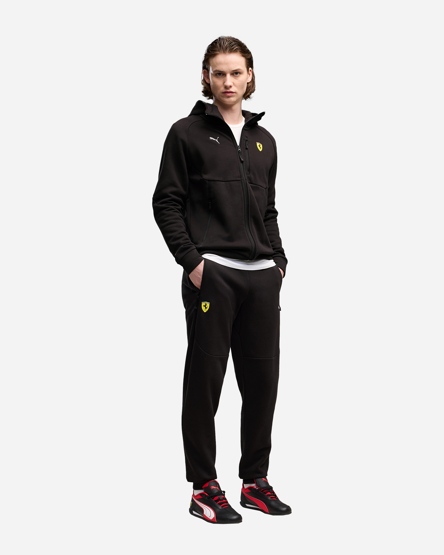 Pantalone PUMA FERRARI TECH M - Nero - 4 | Cisalfa Sport