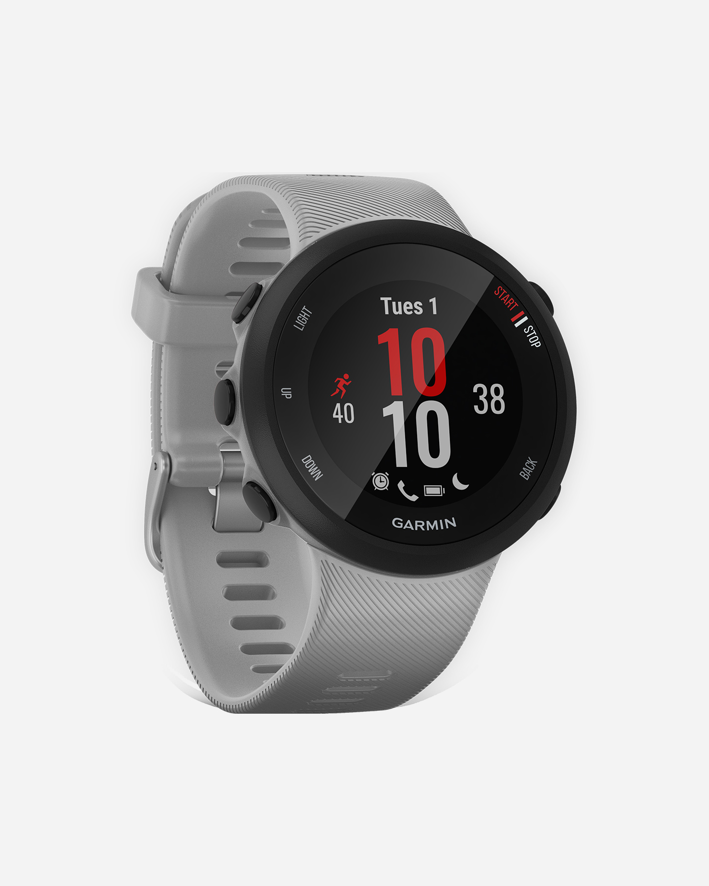 Orologio multifunzione GARMIN FORERUNNER 45 PLUS POWDER  - Grigio - 3 | Cisalfa Sport