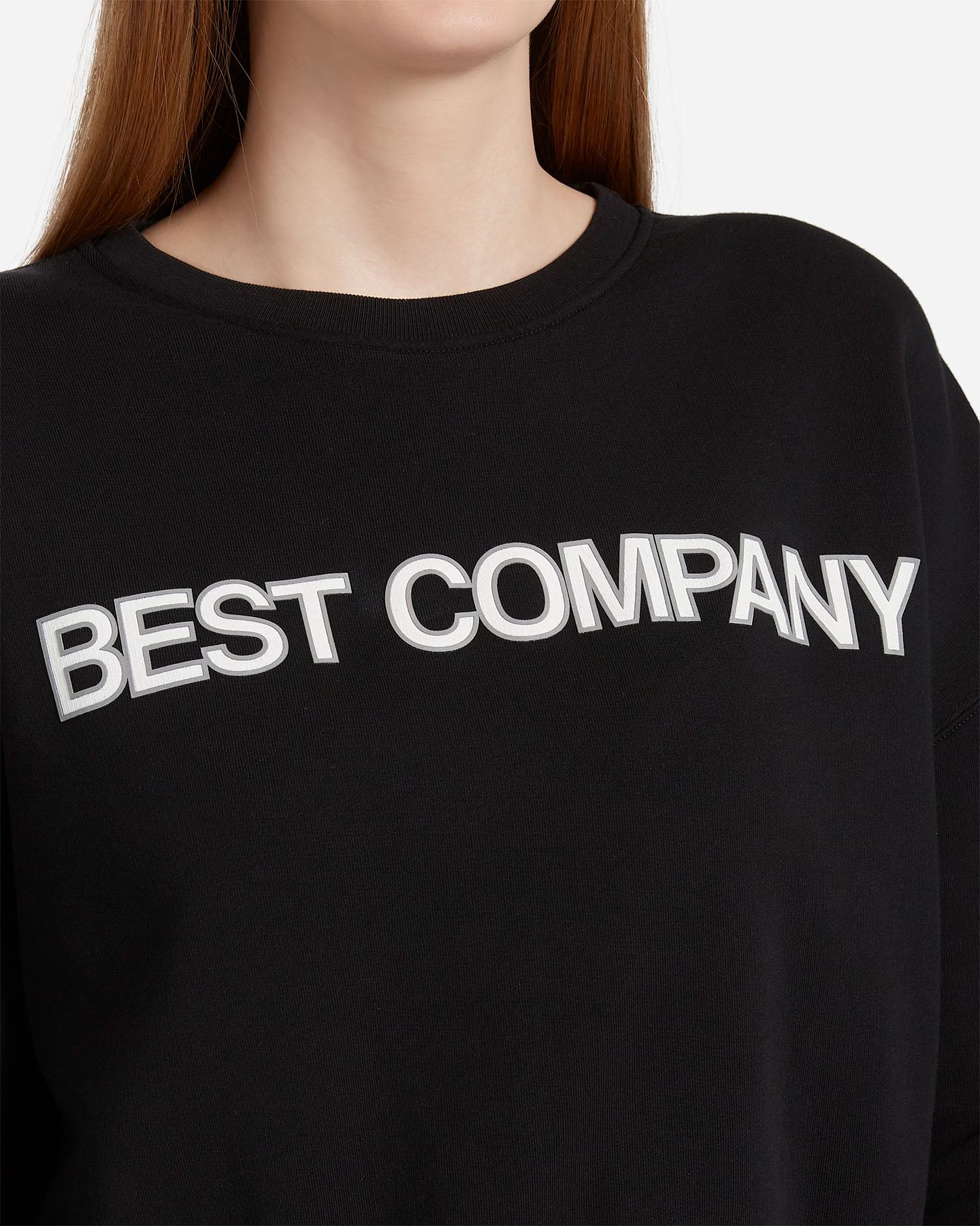 Felpa BEST COMPANY NEW LETTERING W - 7 | Cisalfa Sport