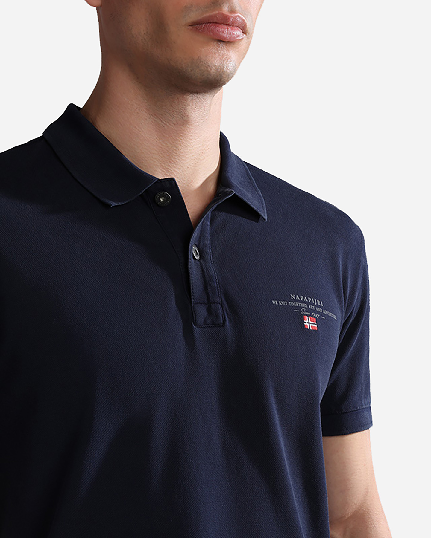 Polo NAPAPIJRI ELBAS 4 M - Blu - 3 | Cisalfa Sport