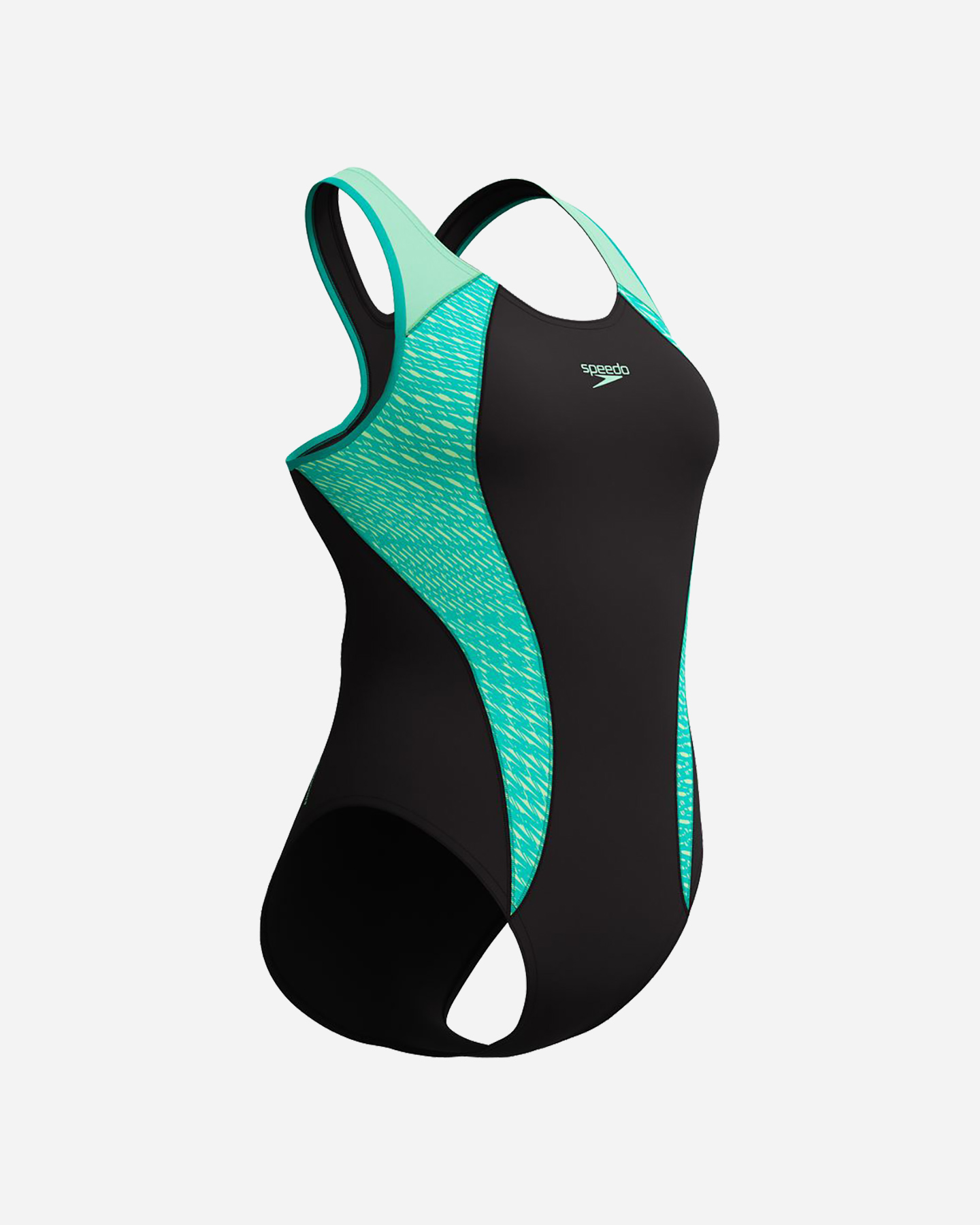 Costume piscina SPEEDO PLACEMENT LANEBACK W - Nero - 1 | Cisalfa Sport