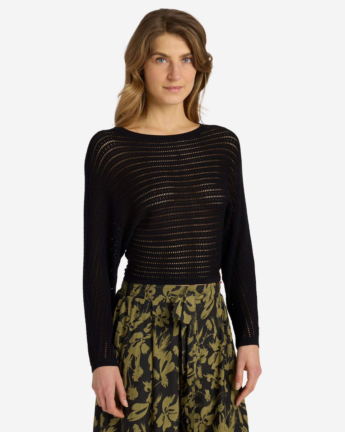 Maglione MISTRAL CONTEMPORARY ETNIC W - Nero - 1 | Cisalfa Sport