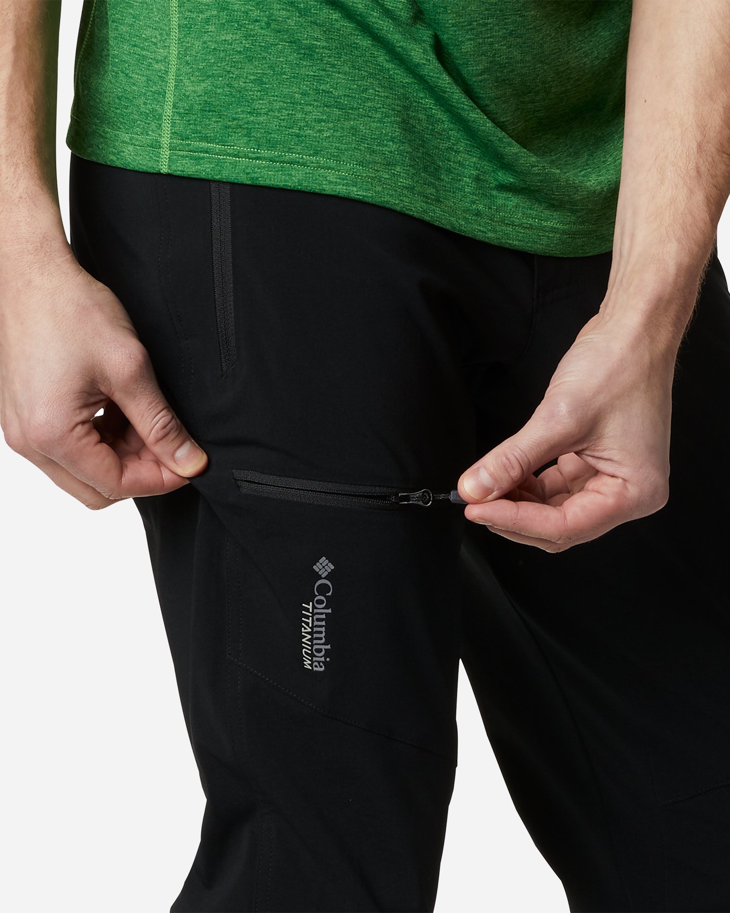 Pantalone outdoor COLUMBIA TITAN PASS M - Nero - 3 | Cisalfa Sport