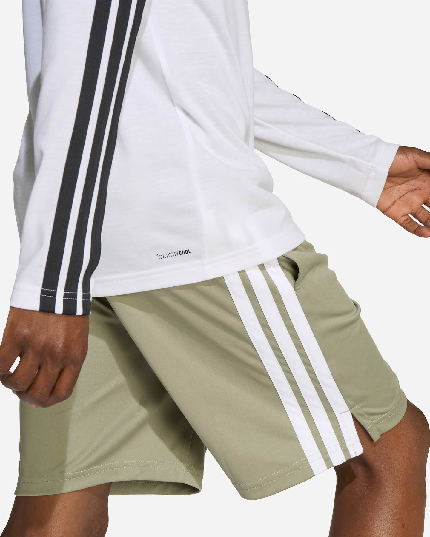 T-shirt ADIDAS 3STRIPES JR - Bianco - 5 | Cisalfa Sport