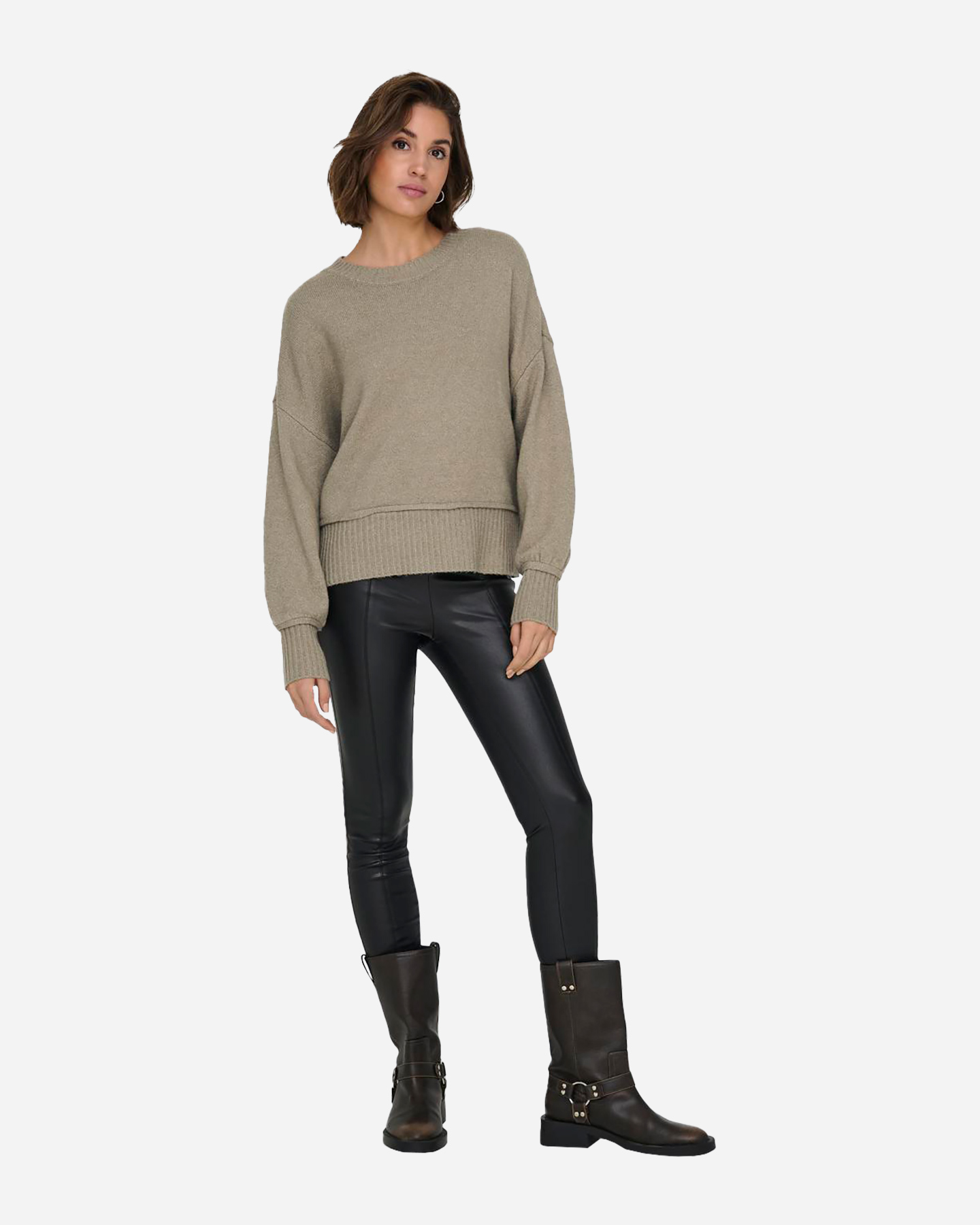 Maglione ONLY HAZEL W - Beige - 3 | Cisalfa Sport