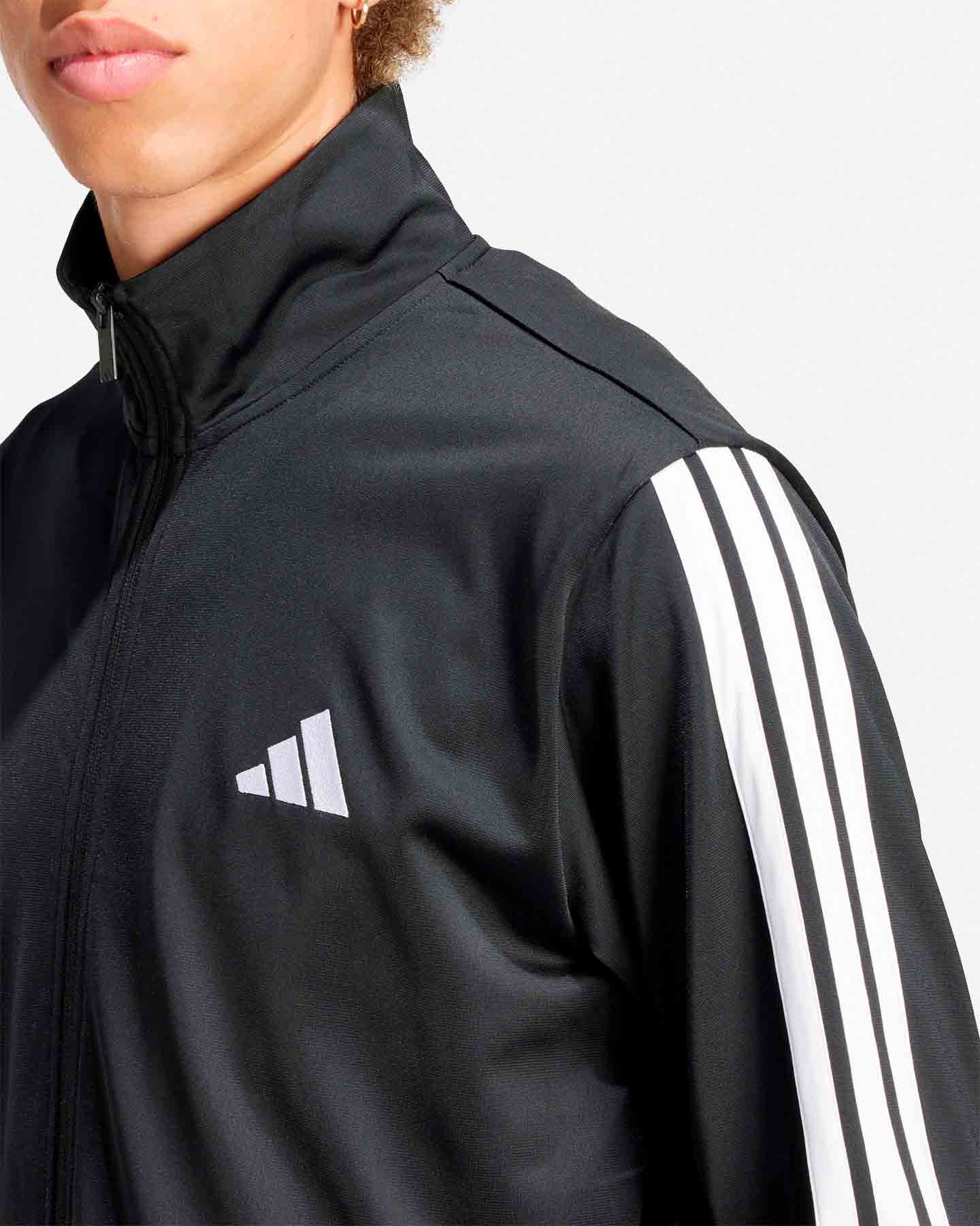 Tuta ADIDAS DAYREADY 3STRIPES M - Nero - 5 | Cisalfa Sport
