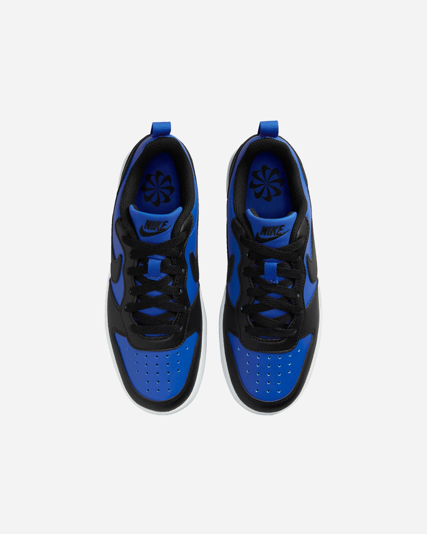 Scarpe sneakers NIKE COURT BOROUGH LOW RECRAFT GS JR - Blu - 2 | Cisalfa Sport
