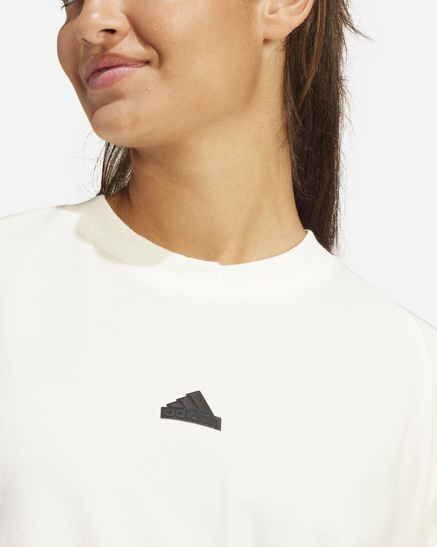T-shirt ADIDAS SMALL LOGO W - Bianco - 4 | Cisalfa Sport