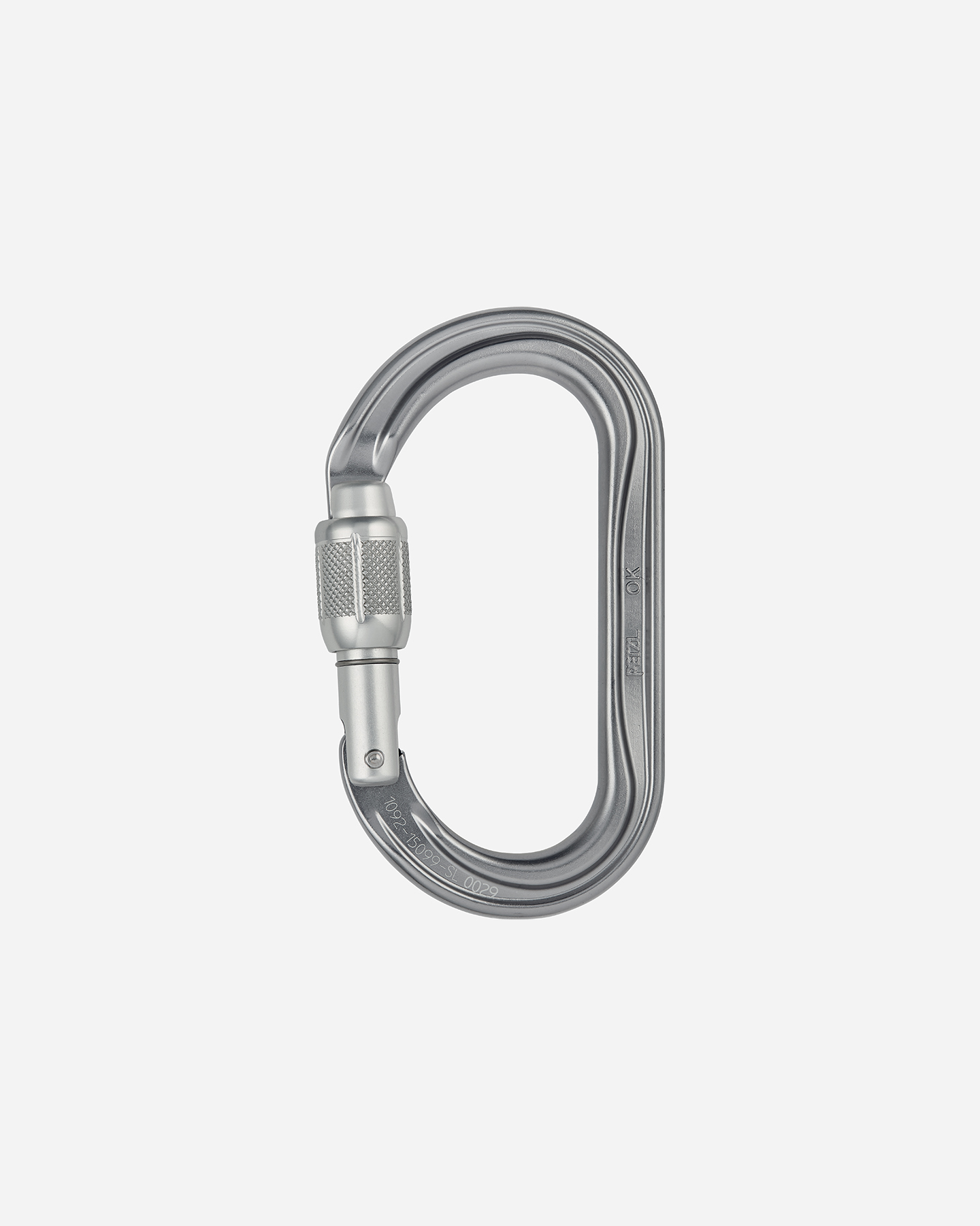Moschettone PETZL OK SL  - Grigio - 1 | Cisalfa Sport
