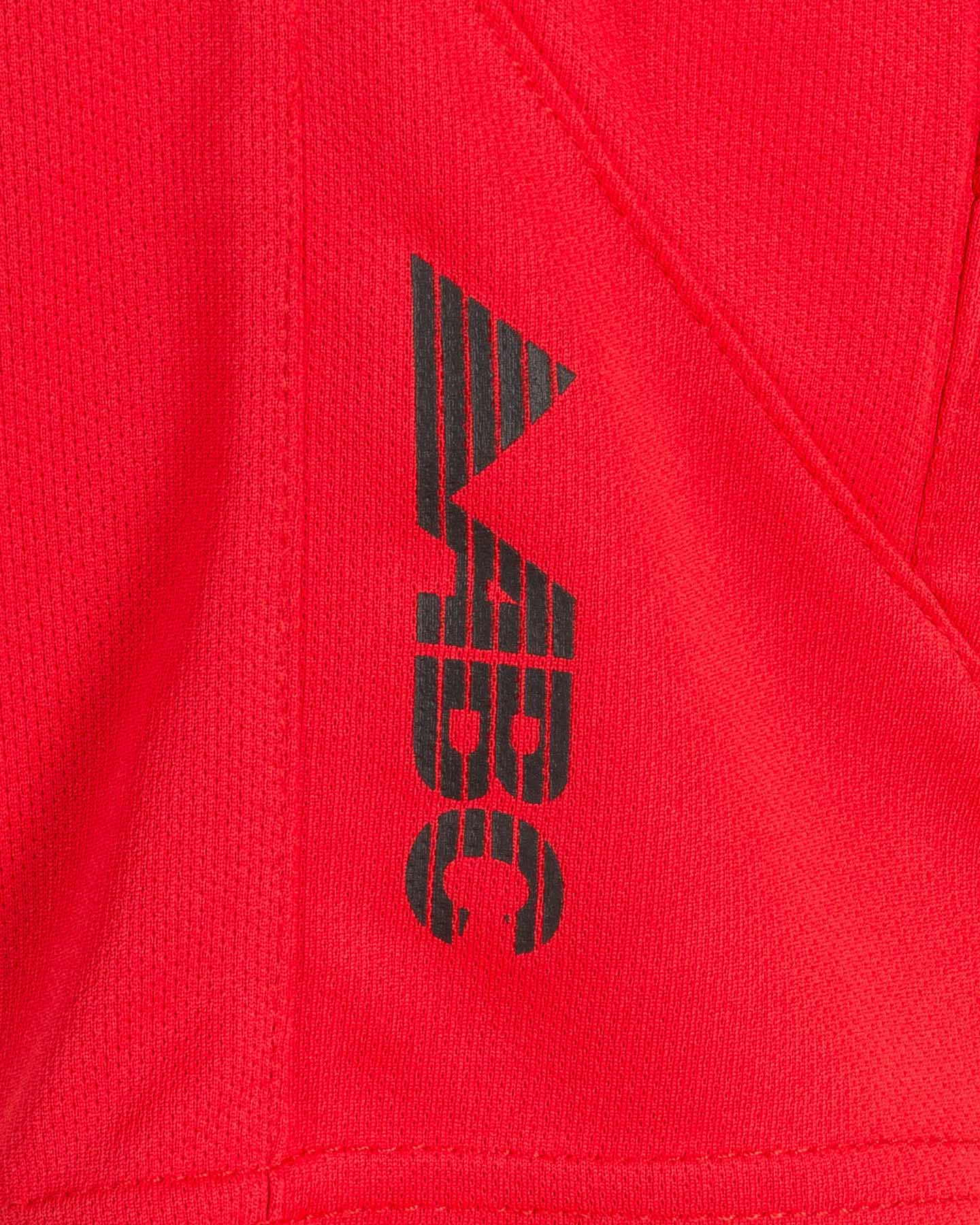 Pantaloncini basket ABC BASKET STREET JR - Rosso - 2 | Cisalfa Sport