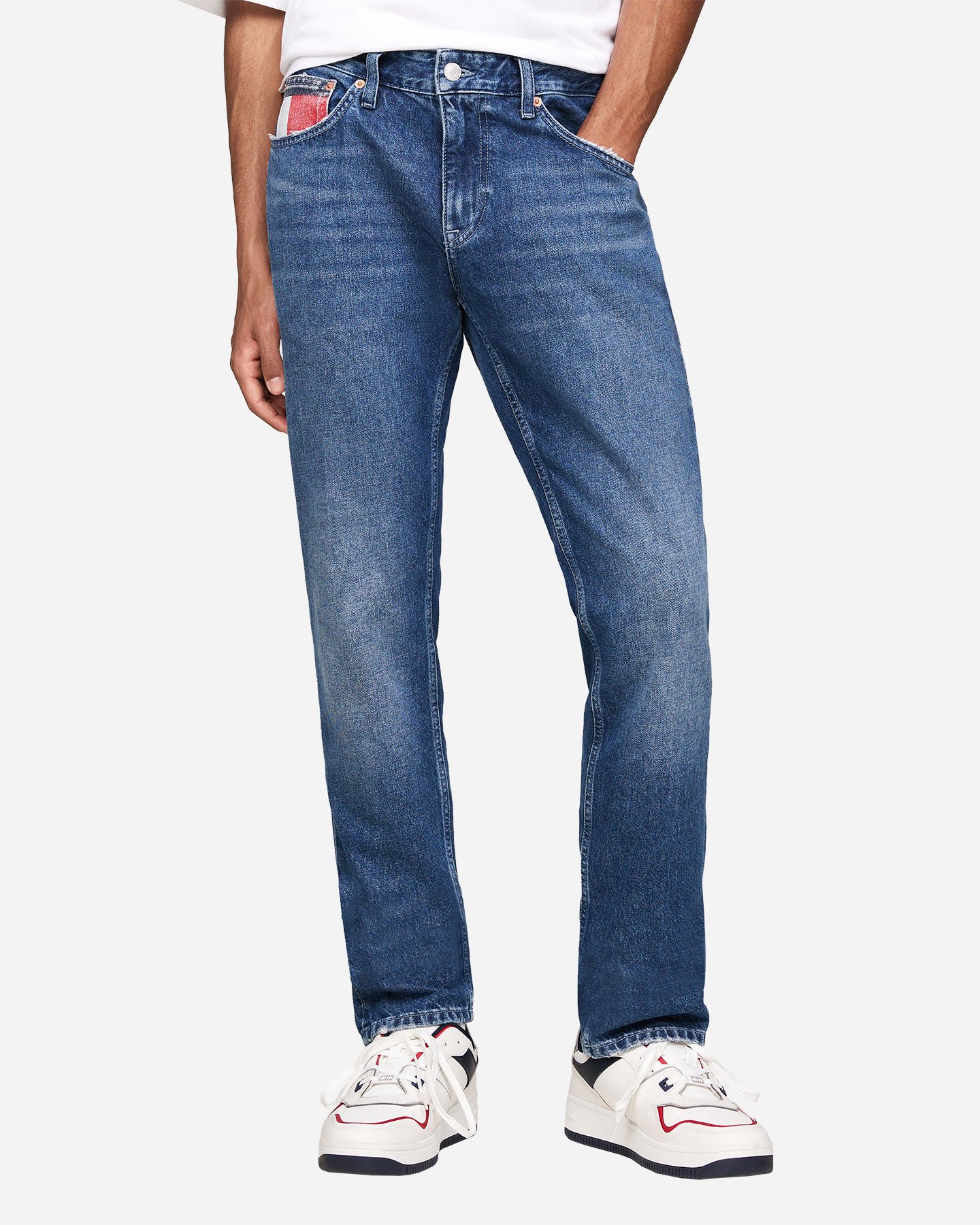 Jeans TOMMY HILFIGER SCANTON SLIM TS FLAG MEDIO M - Denim - 1 | Cisalfa Sport