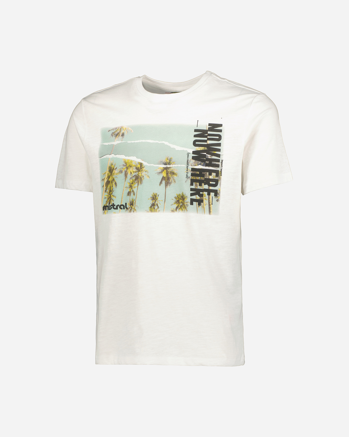 T-shirt MISTRAL ESSENTIAL M - Bianco - 5 | Cisalfa Sport