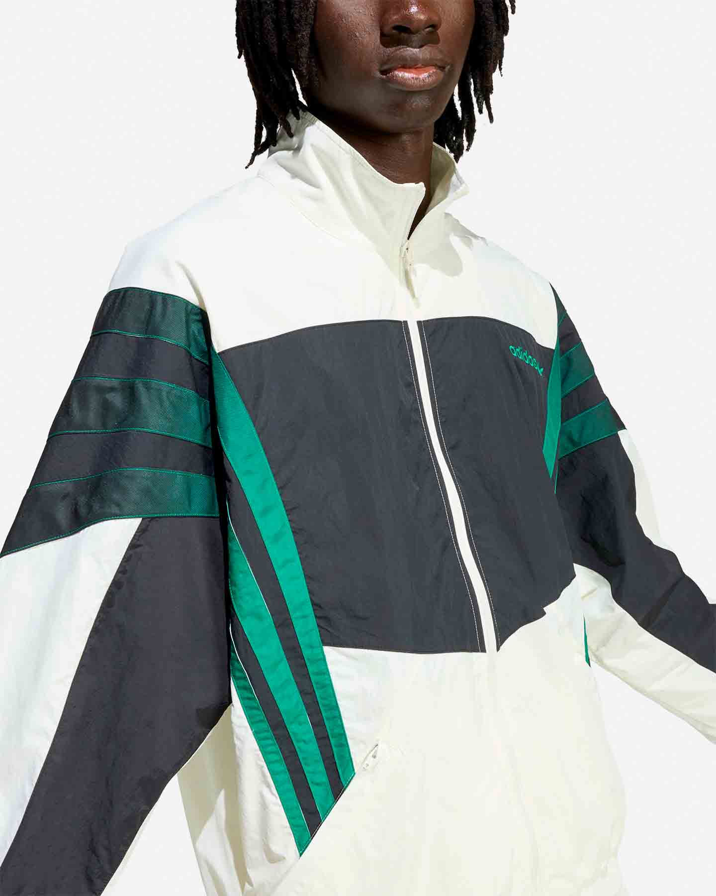 Felpa ADIDAS ORIGINALS SANTIAGO M - Bianco - 5 | Cisalfa Sport