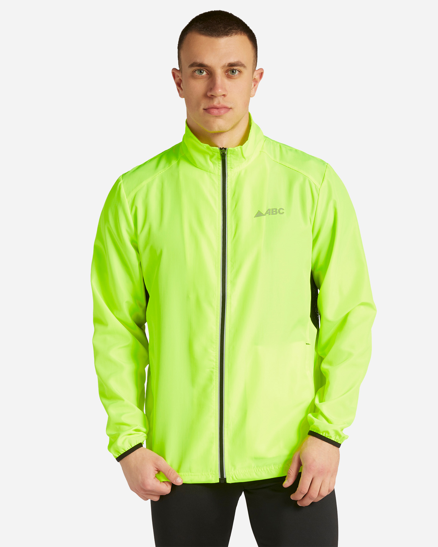Giacca running ABC RUN MULTCOLORI M - Giallo - 0 | Cisalfa Sport