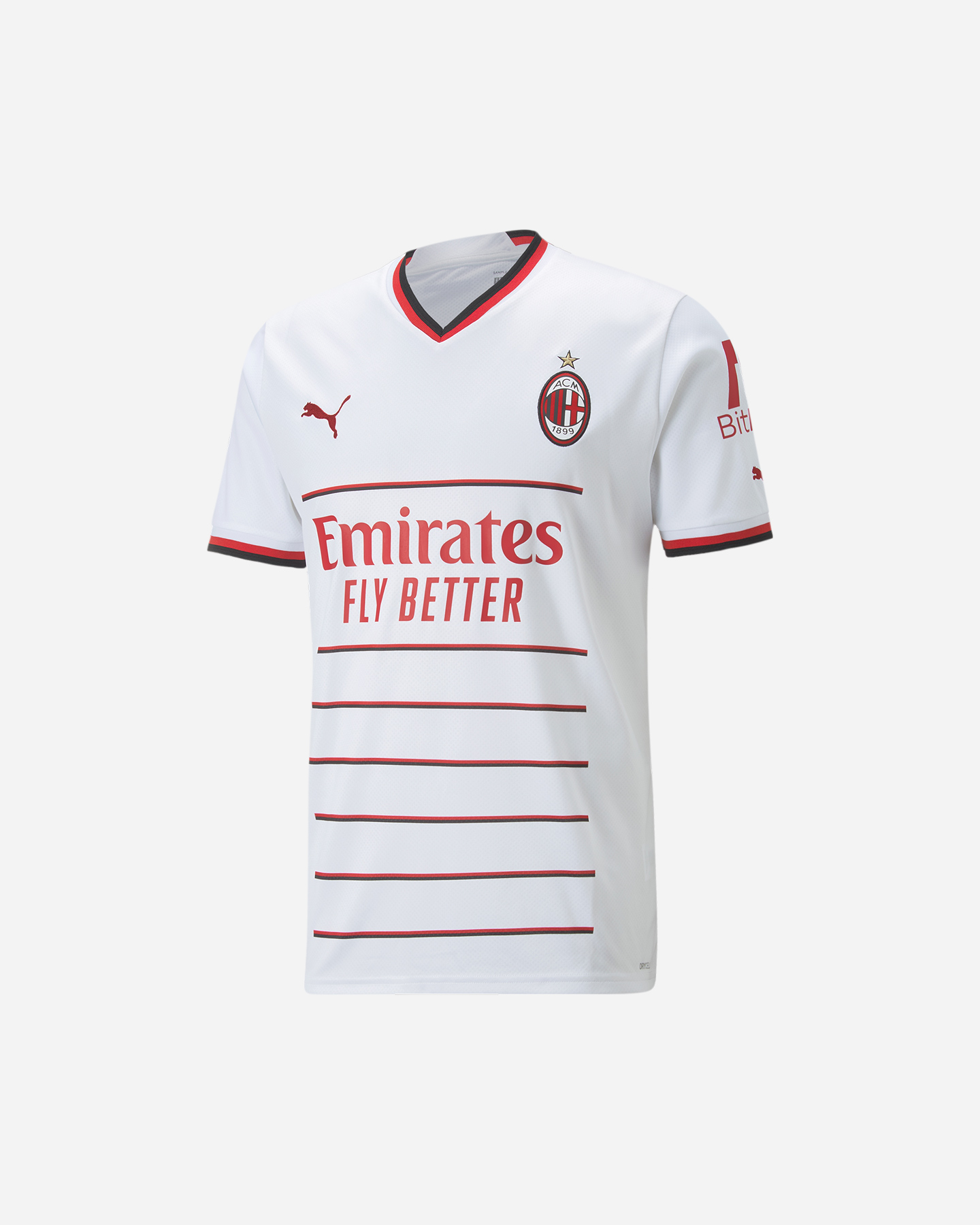 Maglia calcio ufficiale PUMA MILAN AWAY REPLICA 22-23 JR - Bianco - 0 | Cisalfa Sport