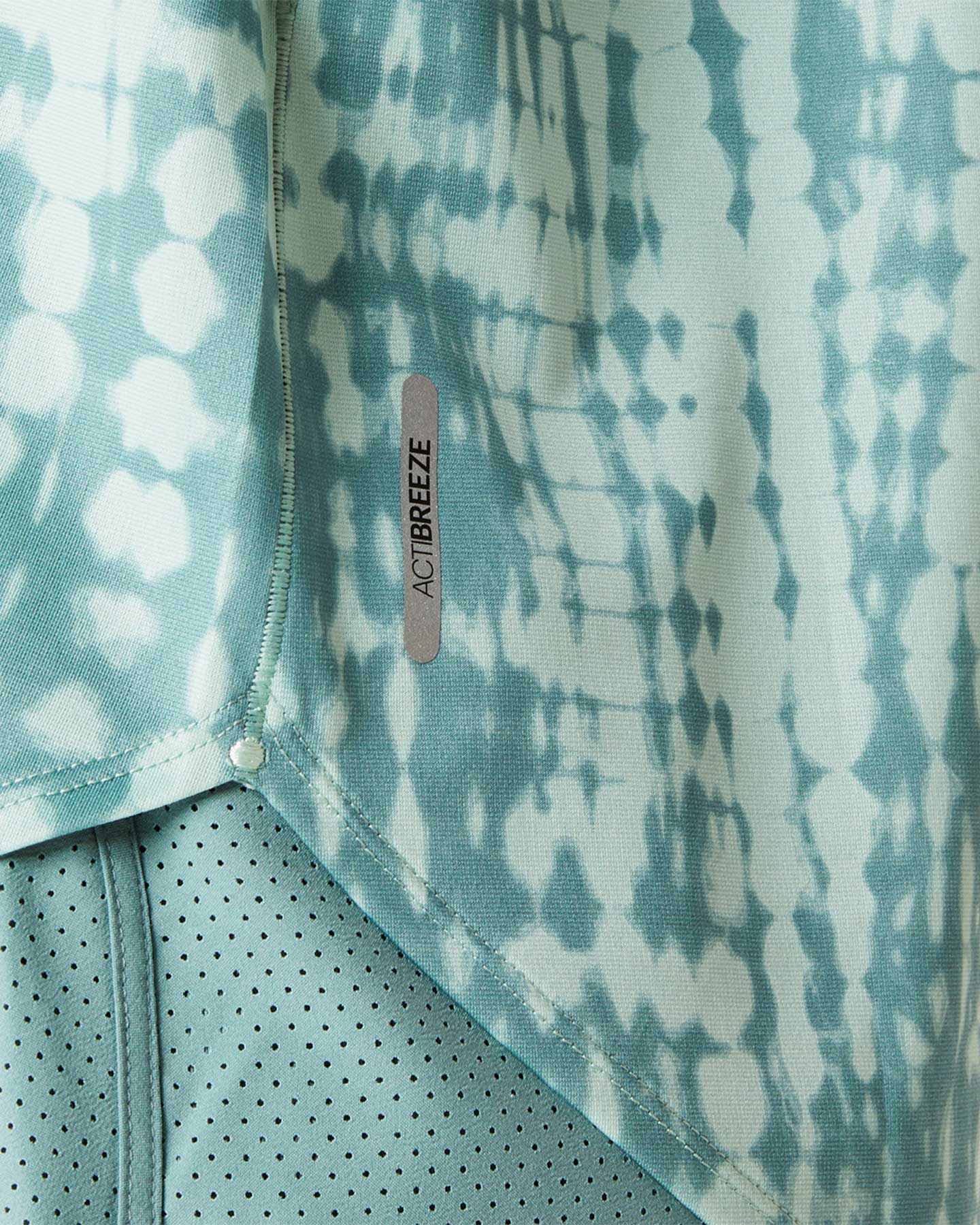 Canotta running ASICS ROAD ALL OVER PRINT W - Verde - 4 | Cisalfa Sport