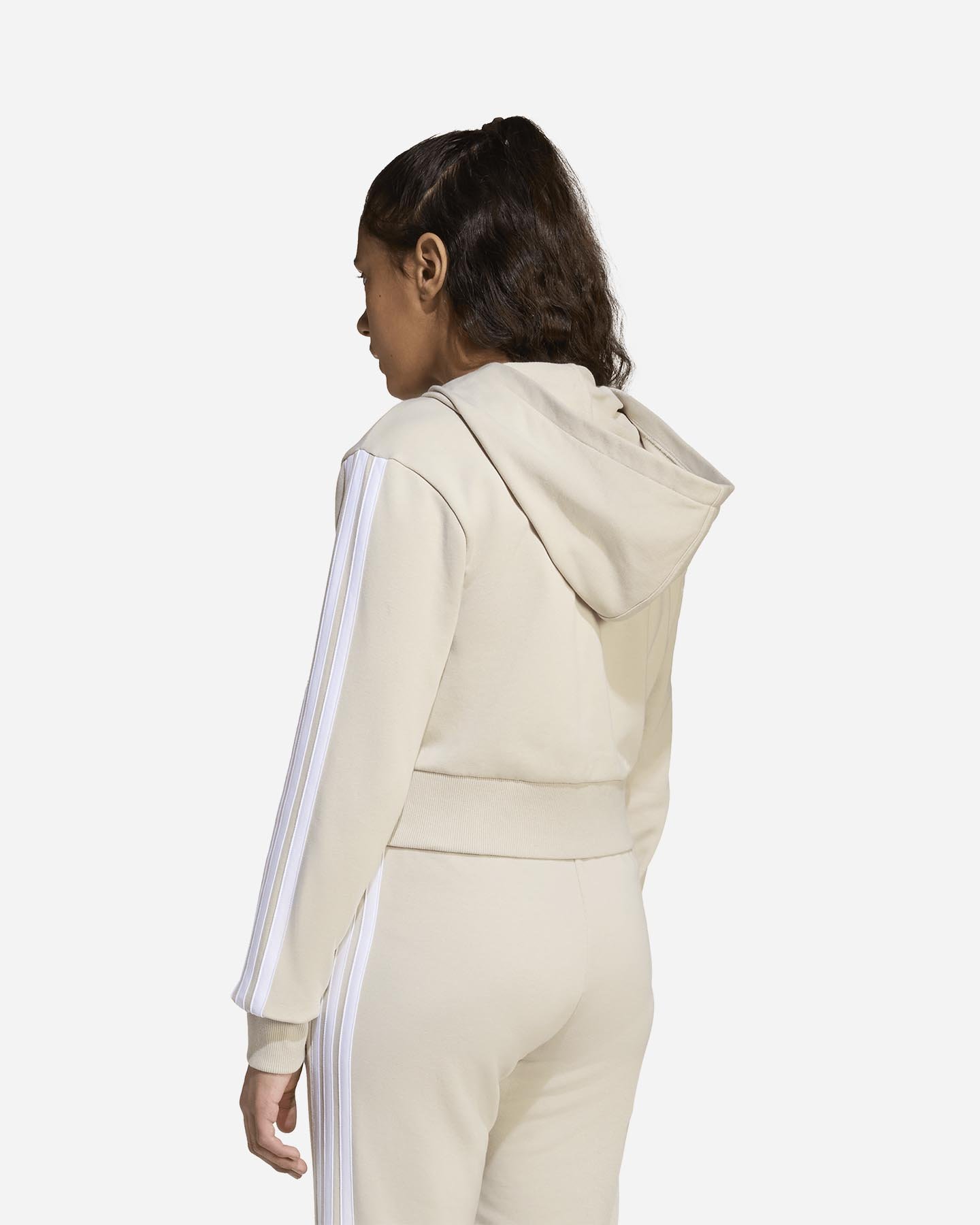 Felpa ADIDAS 3STRIPES JR - Grigio - 3 | Cisalfa Sport