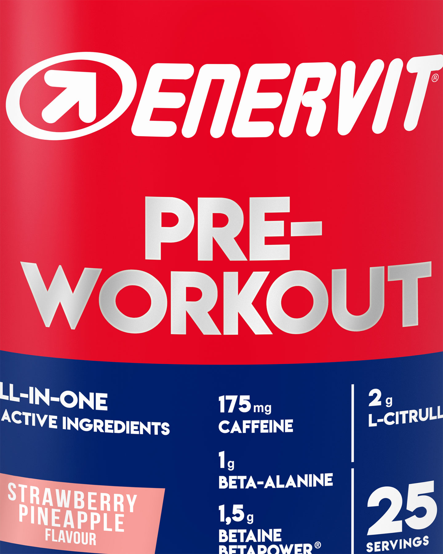 Energetico ENERVIT STRAWBERRY PINEAPPLE - Color mix - 1 | Cisalfa Sport