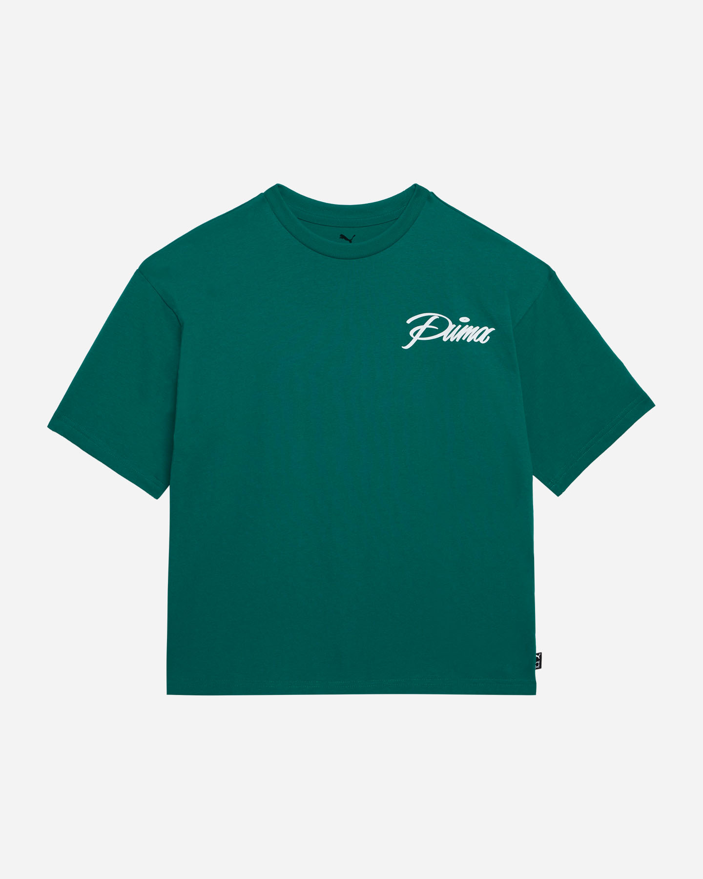T-shirt PUMA OVER GRAPHIC JR - Verde - 0 | Cisalfa Sport