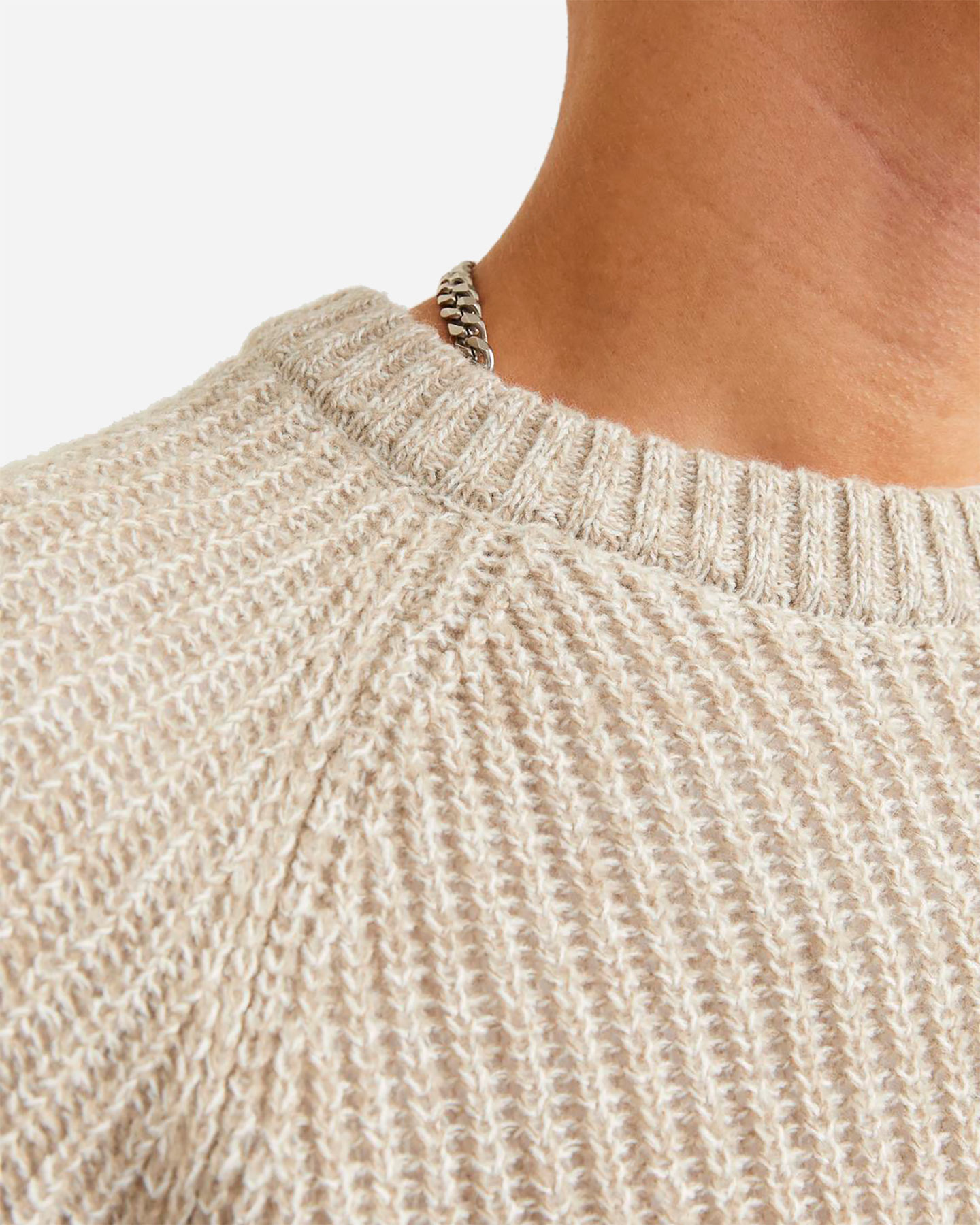 Maglione JACK & JONES BASIC M - Beige - 5 | Cisalfa Sport