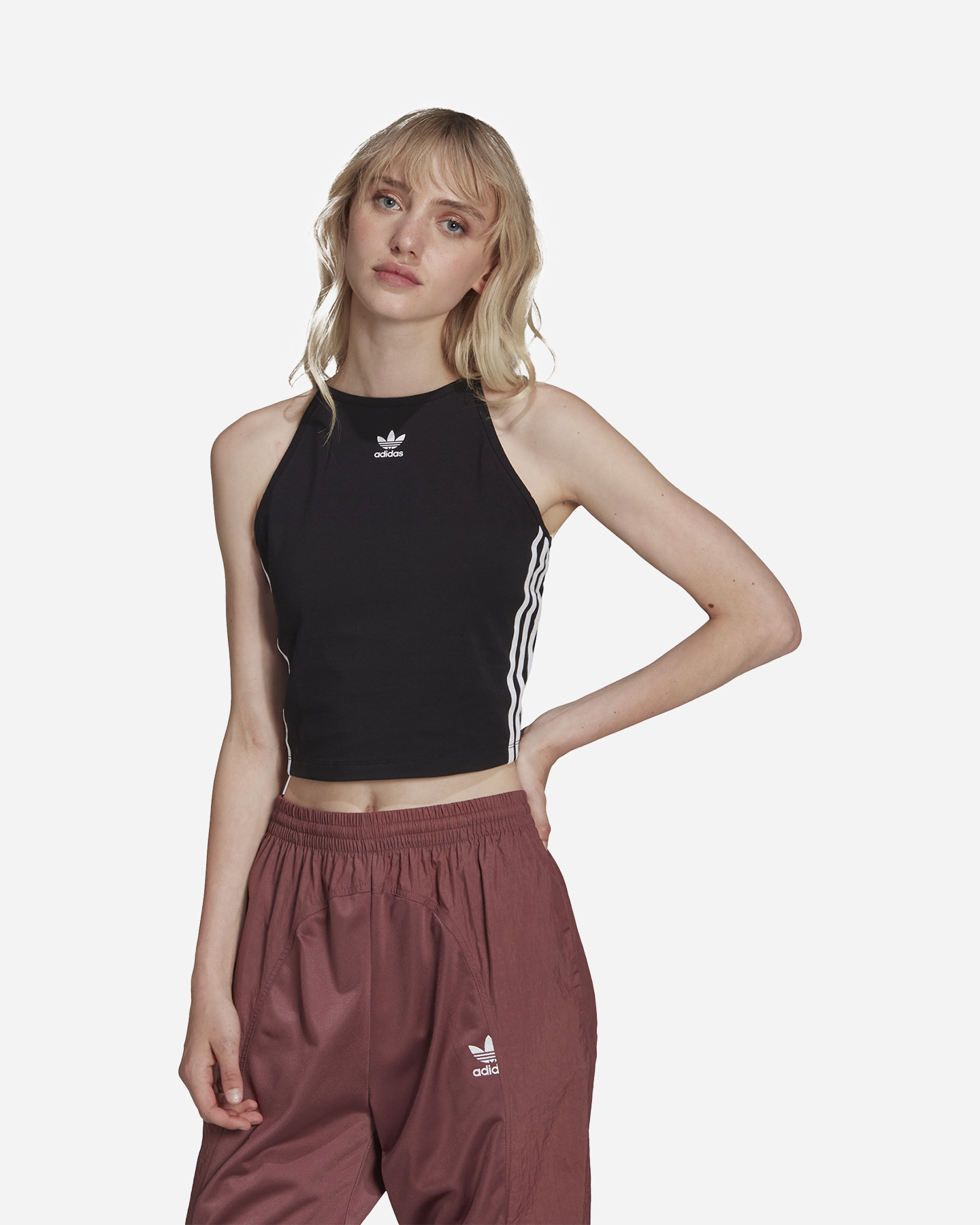 Canotta ADIDAS ORIGINAL SMALL LOGO W - Nero - 1 | Cisalfa Sport