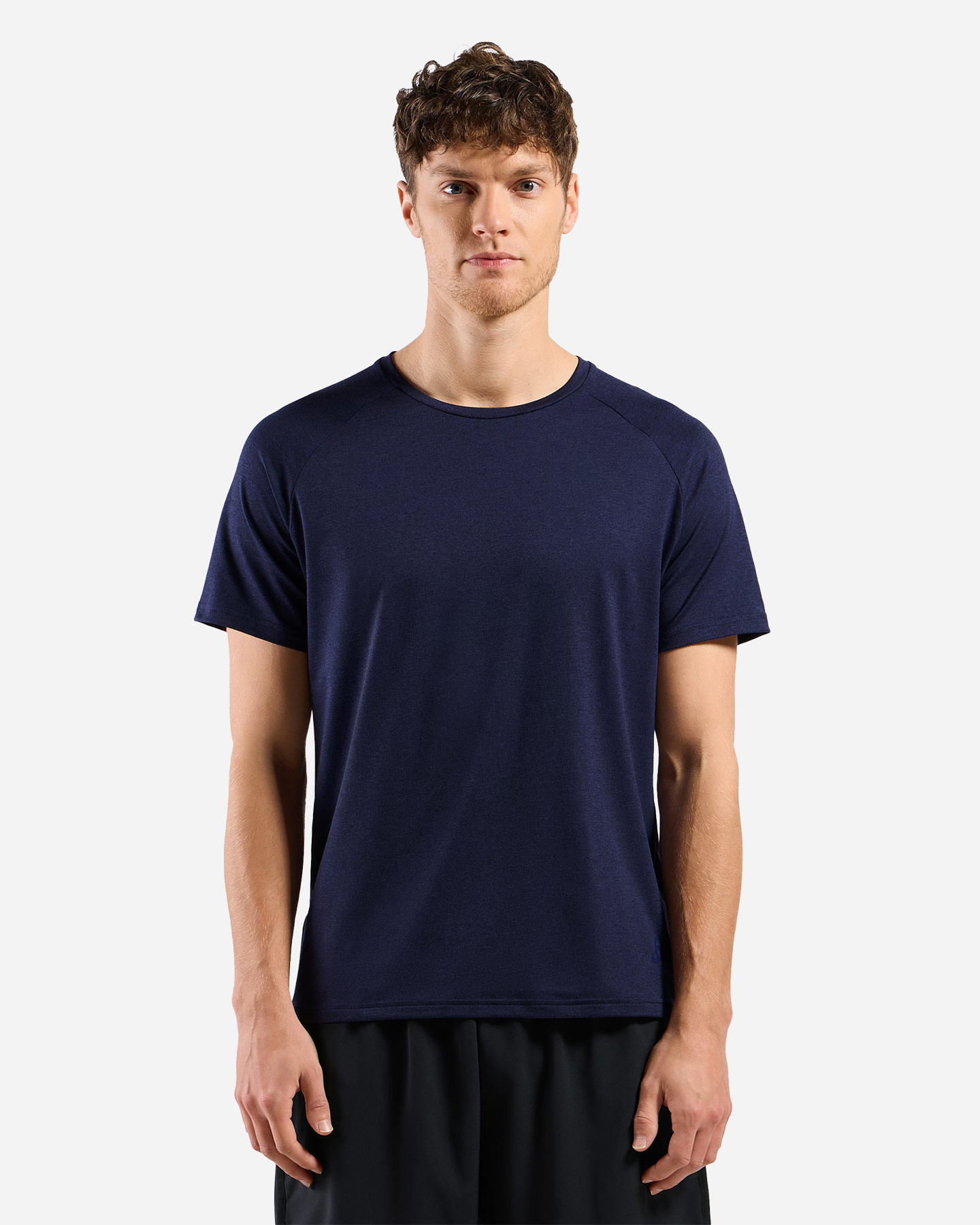 T-shirt ODLO ESSENTIAL 365 M - Blu Navy - 2 | Cisalfa Sport