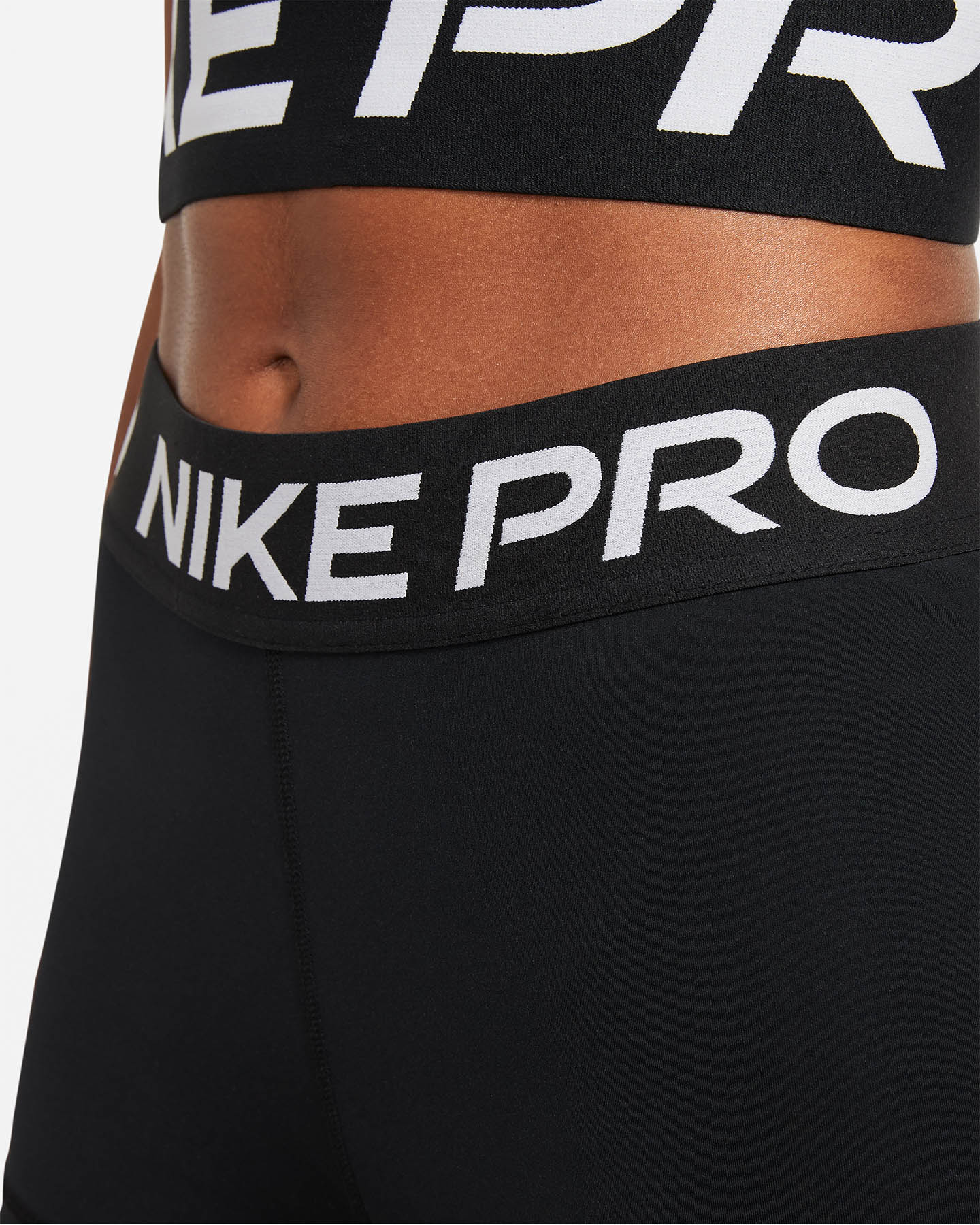 Short training NIKE LOGO W - Nero - 3 | Cisalfa Sport