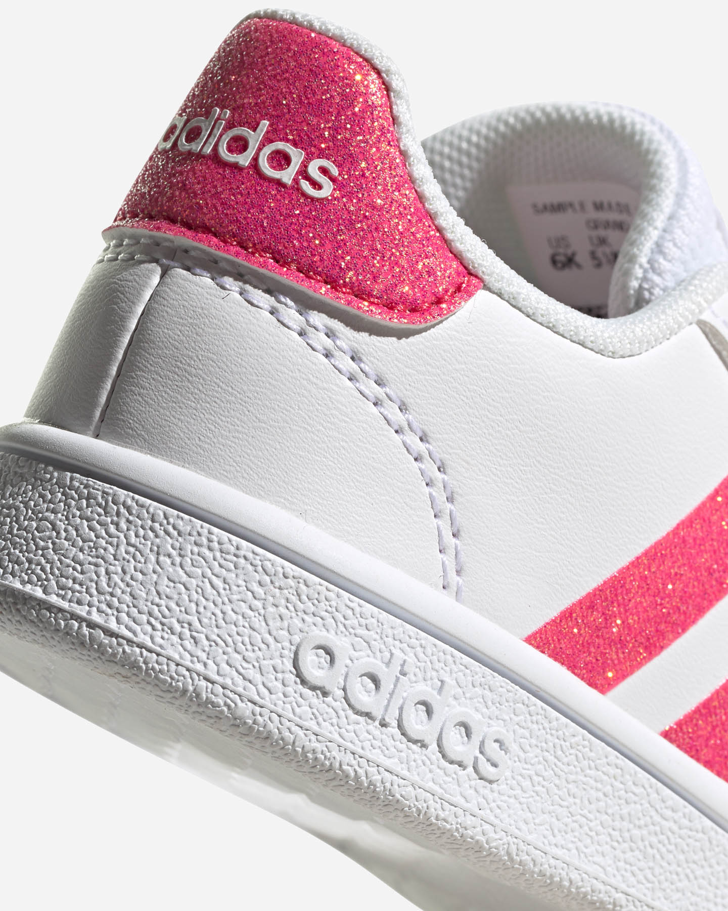 Scarpe sneakers ADIDAS GRAND COURT JR INF - Bianco - 5 | Cisalfa Sport