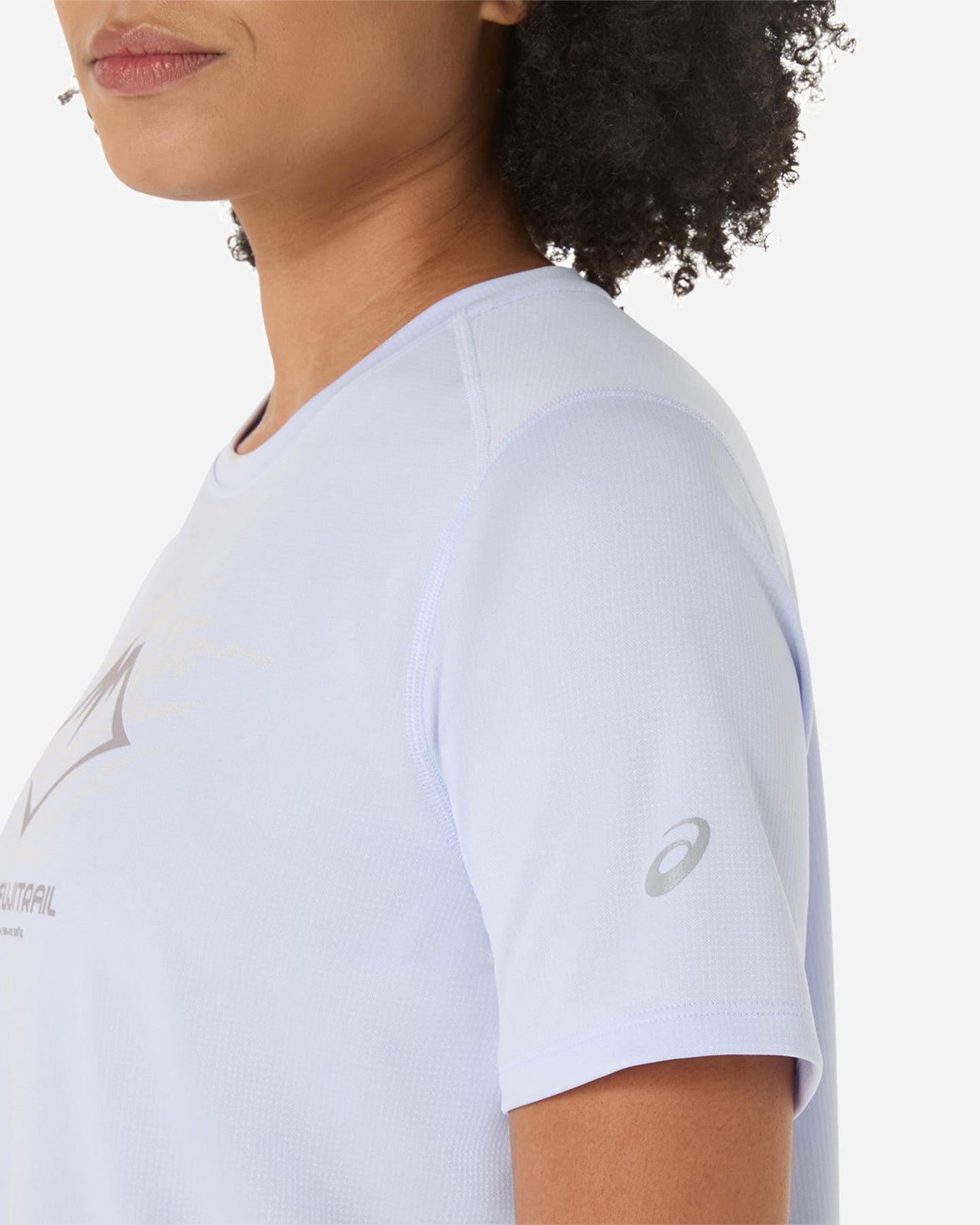 T-shirt running ASICS FUJITRAIL W - Blu - 5 | Cisalfa Sport