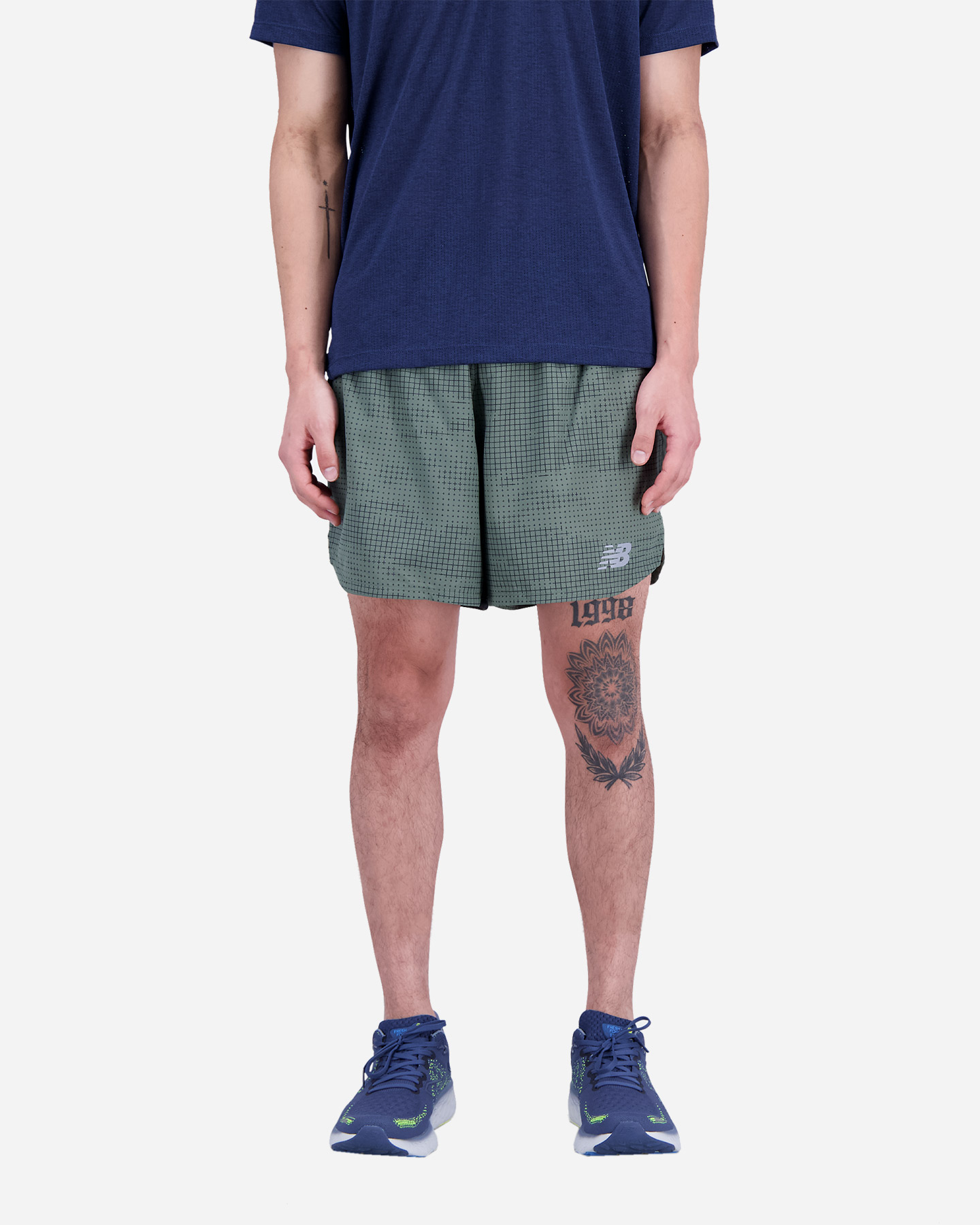 Short running NEW BALANCE PRINTED IMPACT RUN 5 M - 0 | Cisalfa Sport