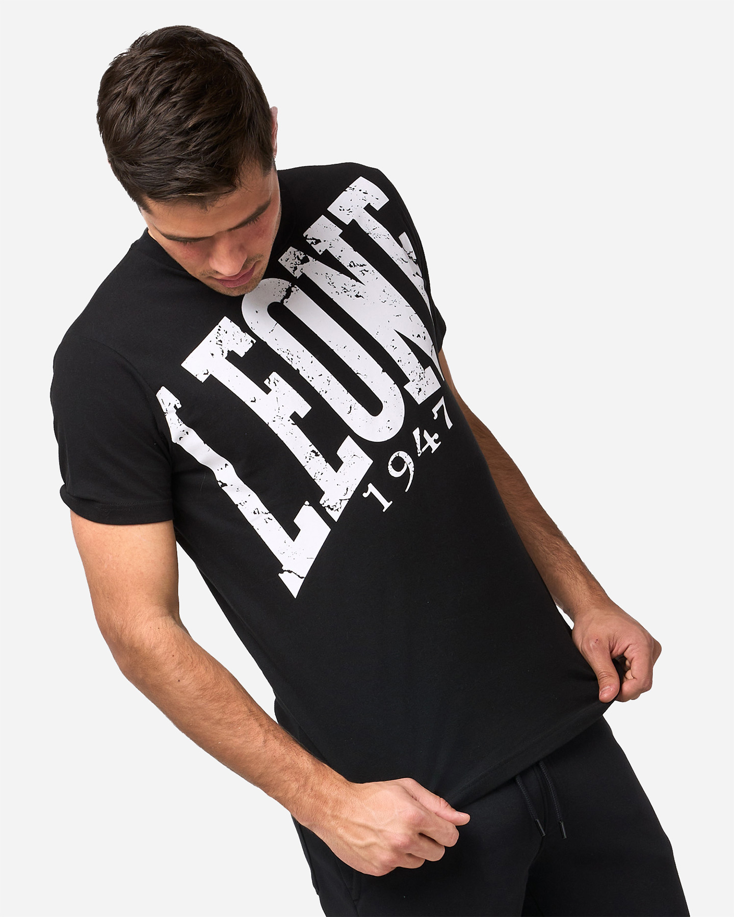 T-shirt LEONE BIG LOGO M - Nero - 4 | Cisalfa Sport