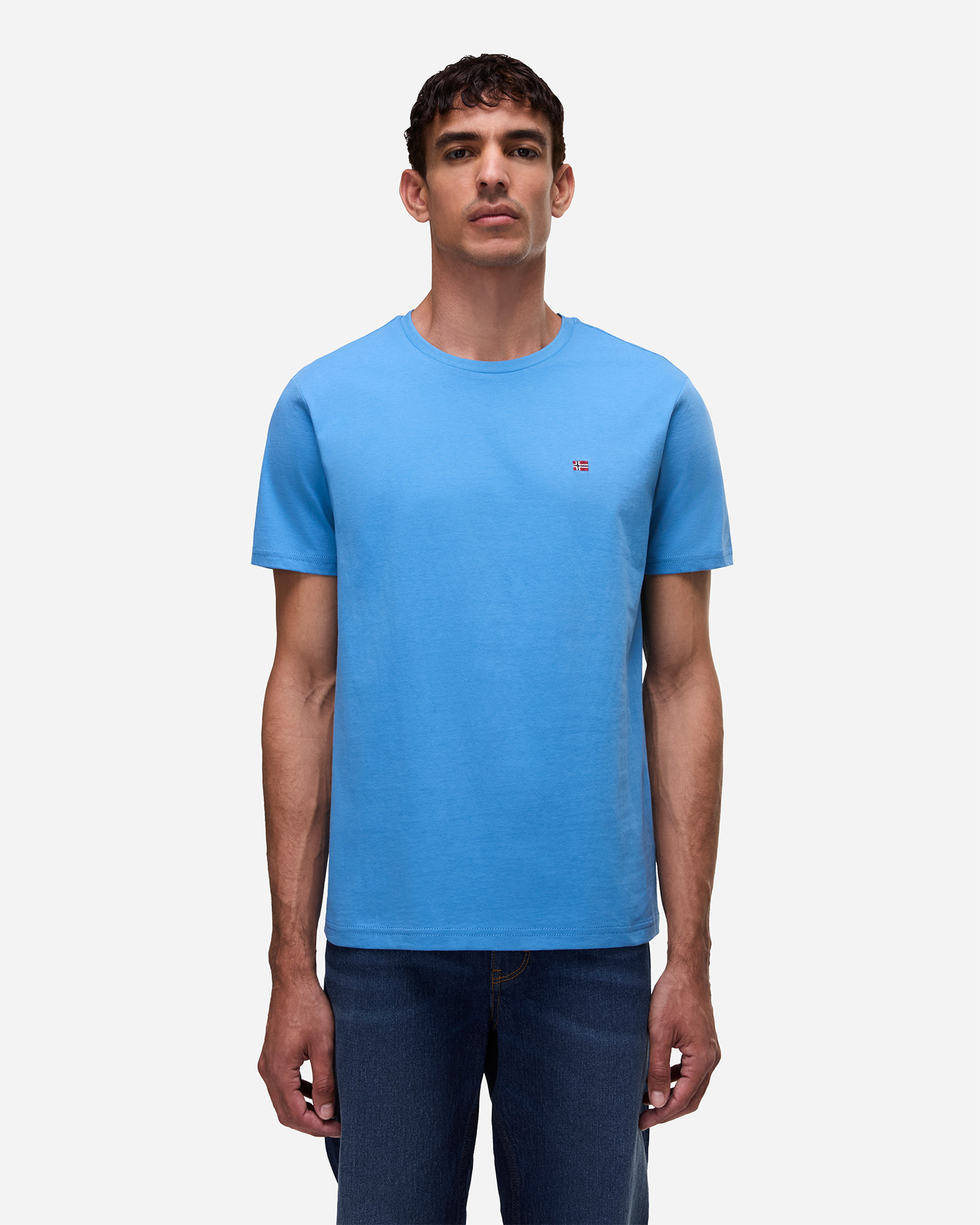 T-shirt NAPAPIJRI SALIS M - Azzurro - 2 | Cisalfa Sport