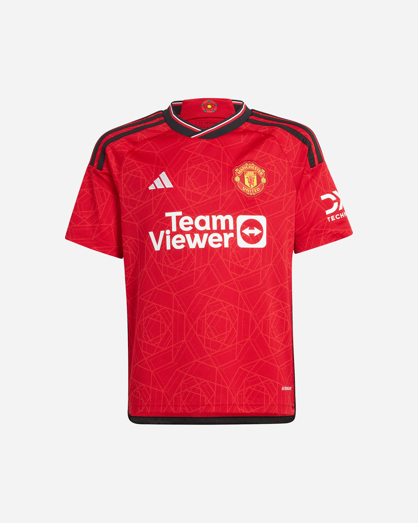 Maglia calcio ufficiale ADIDAS MANCHESTER UNITED HOME 23-24 JR - Rosso - 0 | Cisalfa Sport