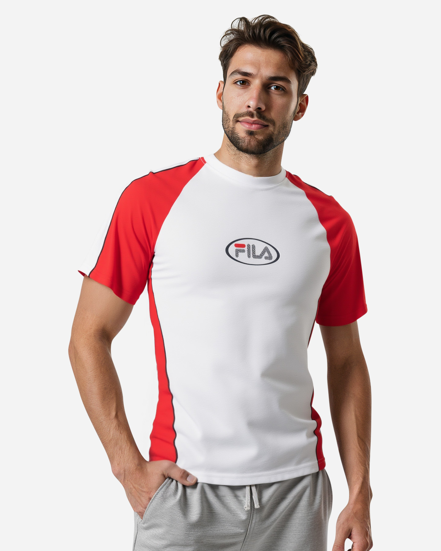 T-shirt FILA ATHLETIC DYNAMISM M - Bianco - 3 | Cisalfa Sport