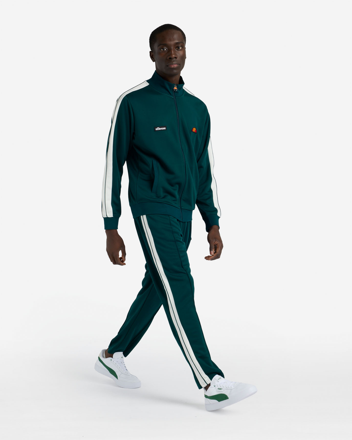 Felpa ELLESSE CLASSIC PATCH M - Verde - 3 | Cisalfa Sport