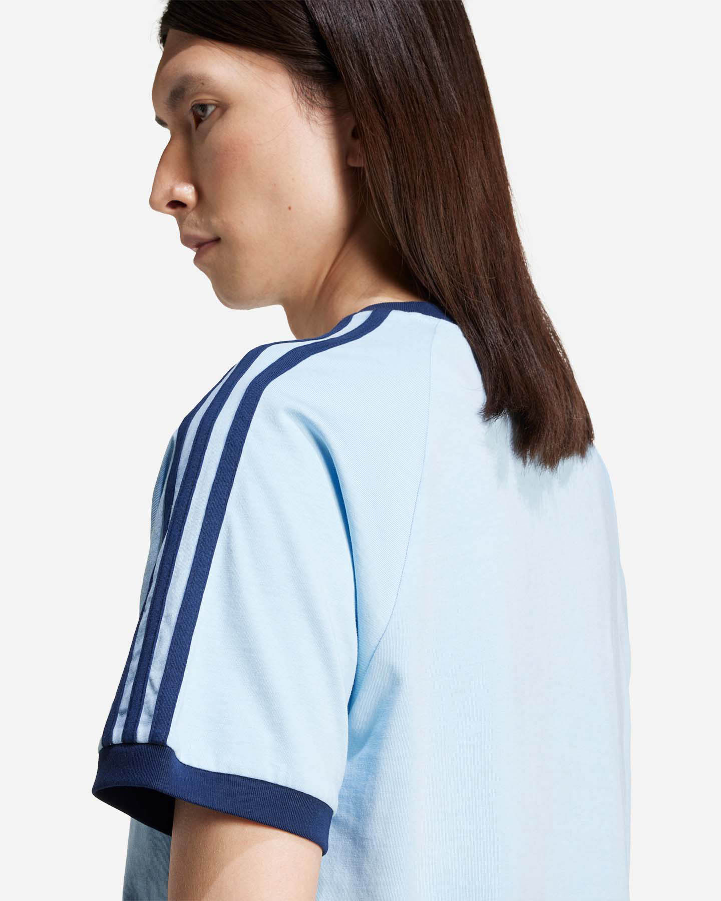 T-shirt ADIDAS 3STRIPES M - Azzurro - 3 | Cisalfa Sport