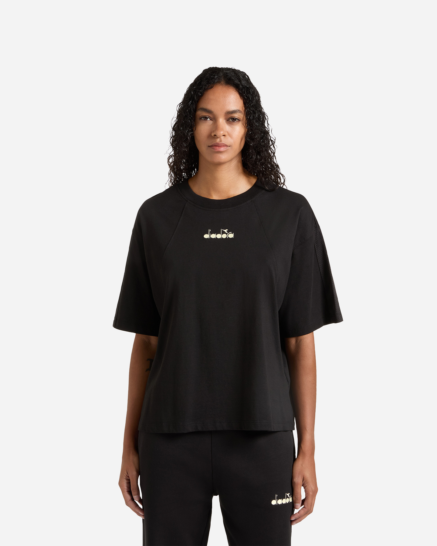 T-shirt DIADORA BASIC W - Nero - 1 | Cisalfa Sport