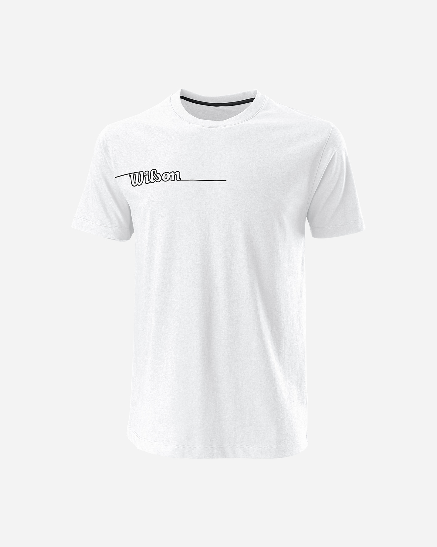 T-shirt tennis WILSON TEAM II TECH M - Bianco - 0 | Cisalfa Sport