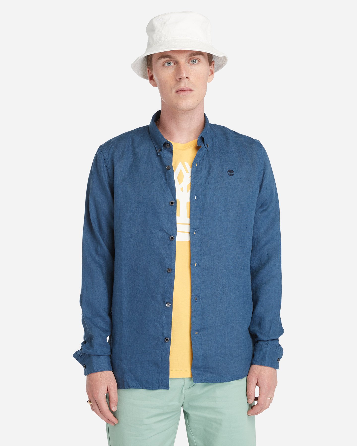 Camicia TIMBERLAND LINEN M - 6 | Cisalfa Sport