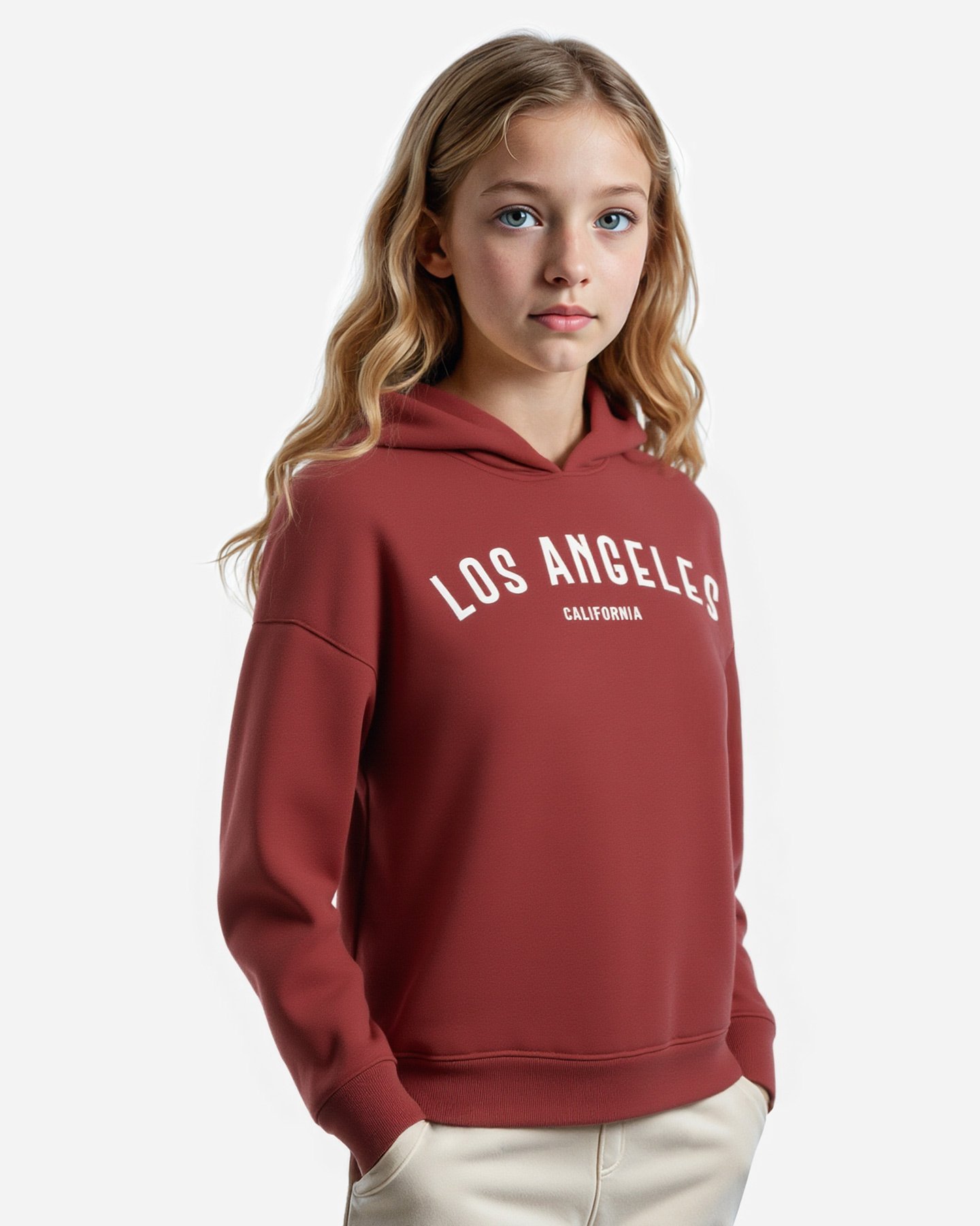 Felpa MIA M BASIC ATHLETIC JR - Rosso - 3 | Cisalfa Sport