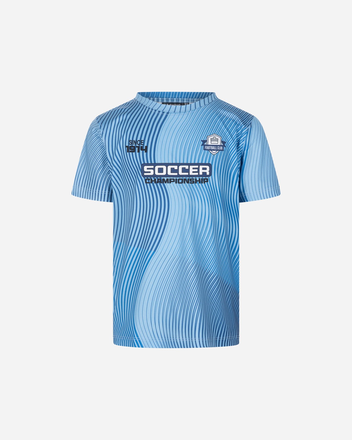 T-shirt ADMIRAL SOCCER CLUB JR - Azzurro - 0 | Cisalfa Sport