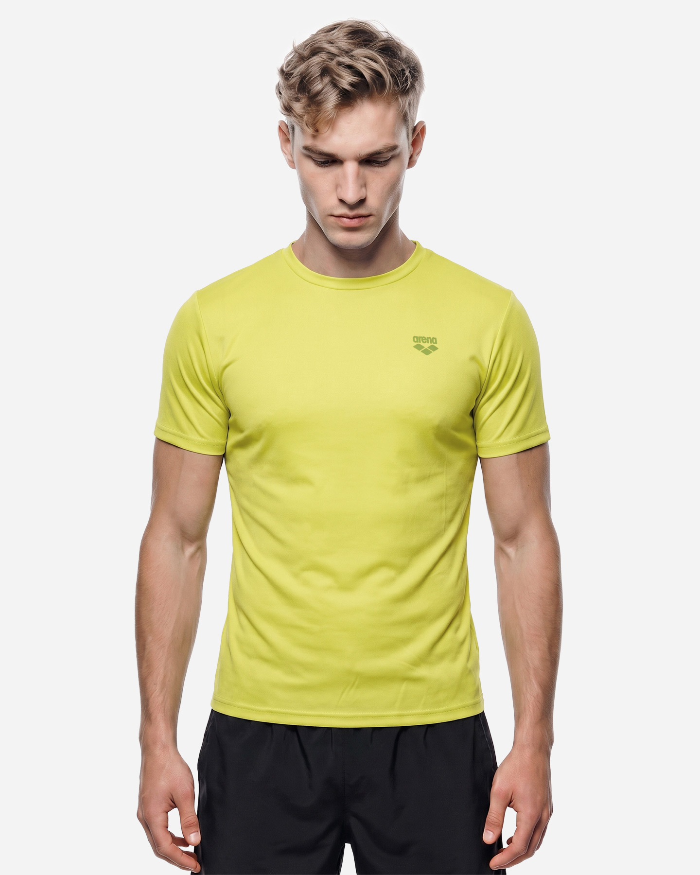 T-shirt training ARENA ESSENTIAL MOVE M - Giallo - 2 | Cisalfa Sport