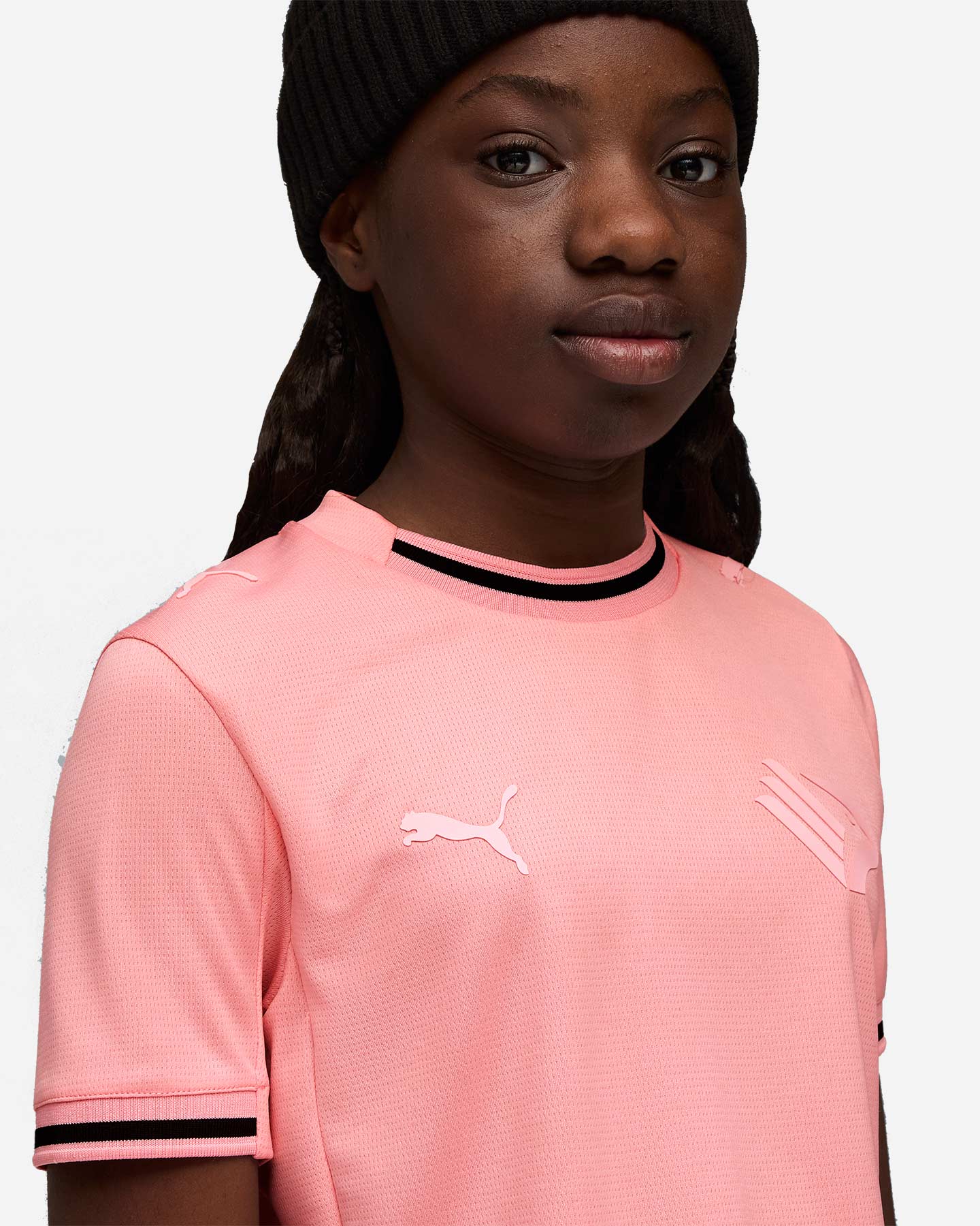 Maglia calcio ufficiale PUMA PALERMO HOME 25-26 JR - Color mix - 3 | Cisalfa Sport