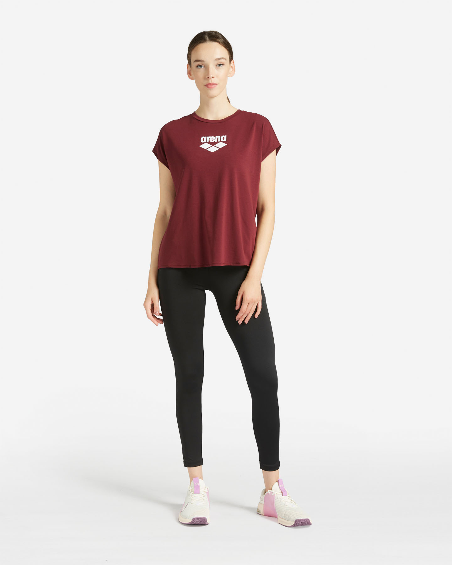 T-shirt training ARENA ESSENTIAL W - Rosso - 1 | Cisalfa Sport