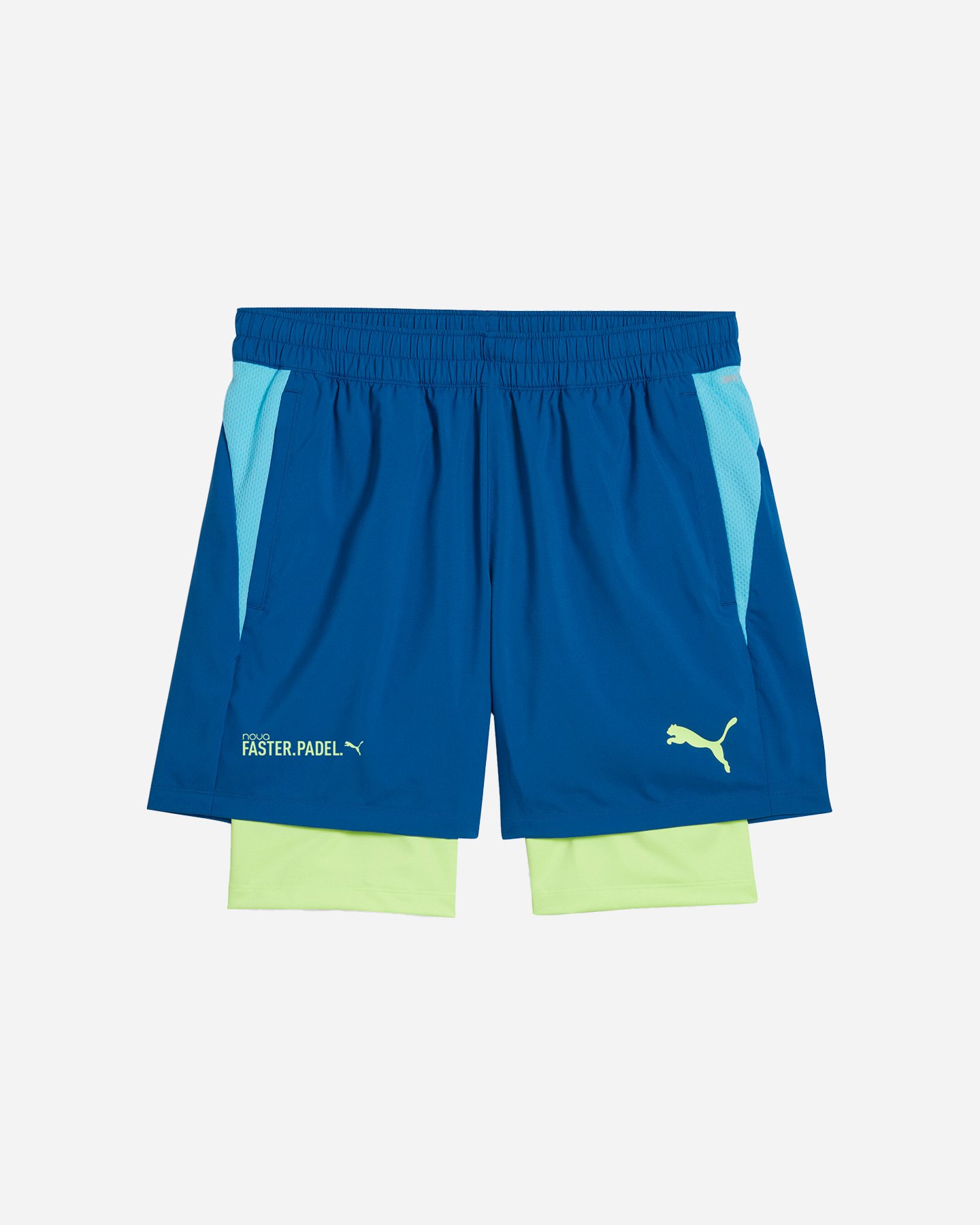 Pantaloncini tennis PUMA INDIVIDUAL GOAL TEAM 2IN1 M - Blu - 0 | Cisalfa Sport
